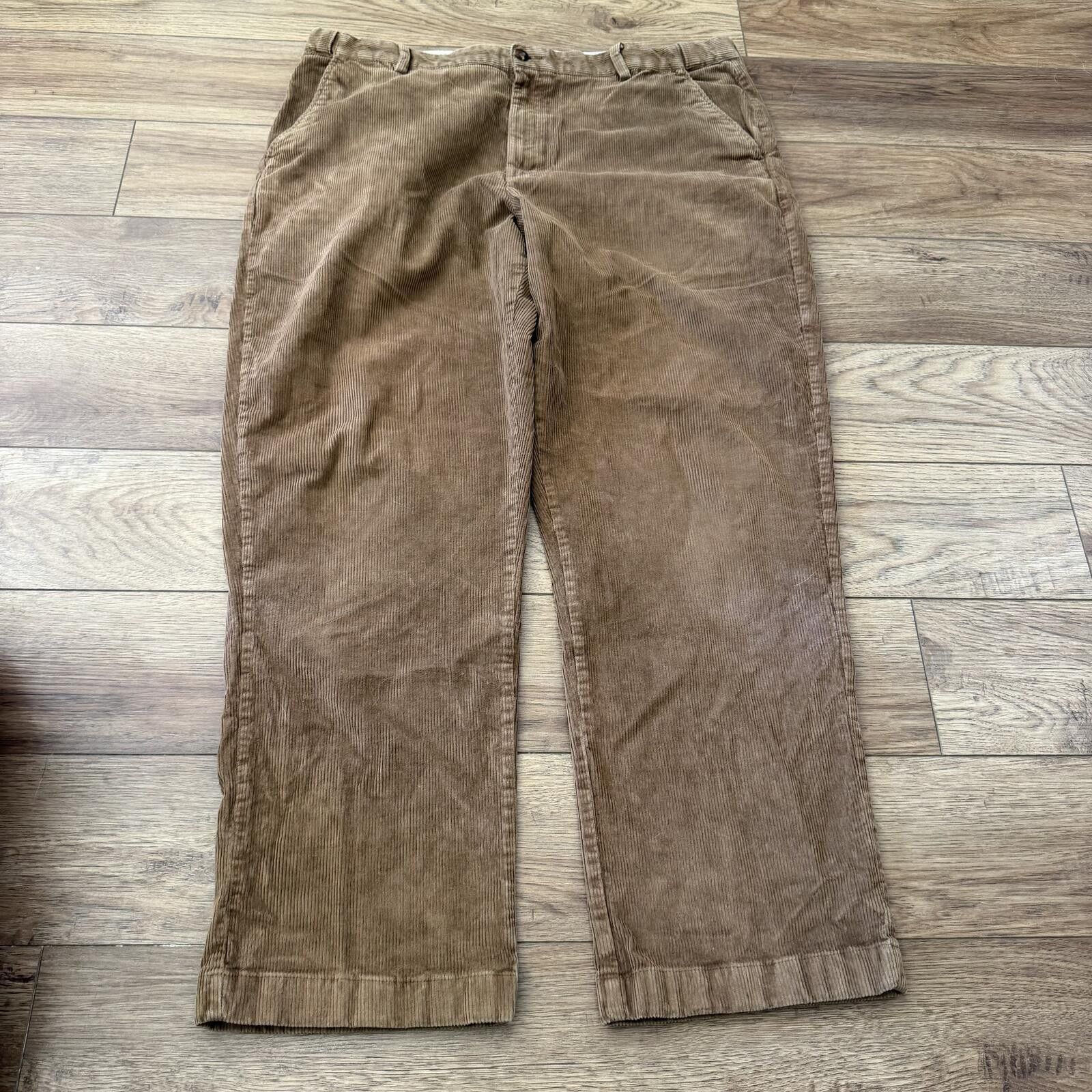 L.L. Bean Vintage L.L. Bean Corduroy Comfort Waist Pants 40x32 90s Y2K Size US 40 / EU 56 - 2 Thumbnail