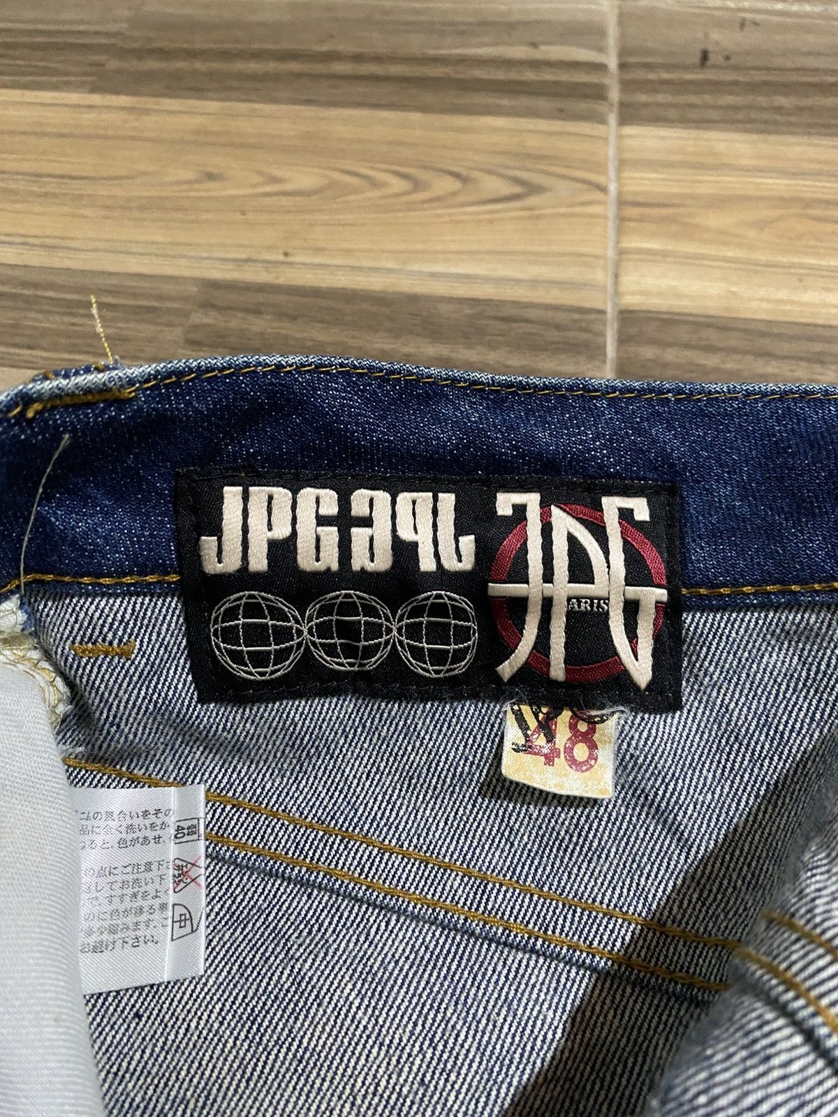 Designer VINTAGE JEAN PAUL GAULTIER JEANS DENIM PANTS Size US 30 / EU 46 - 6 Thumbnail
