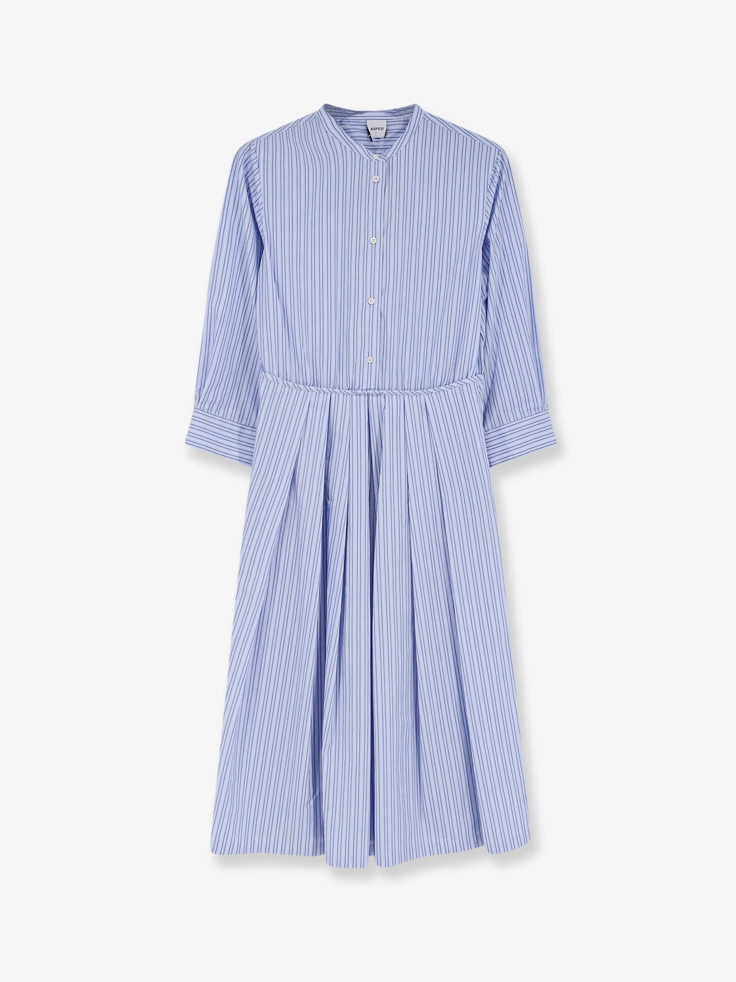 Aspesi Striped Cotton Dress Size S / US 4 / IT 40 - 1 Thumbnail