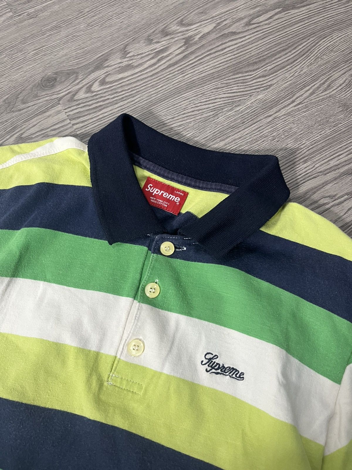 Supreme Supreme Hyprome Polo Shirt Size US L / EU 52-54 / 3 - 4 Thumbnail