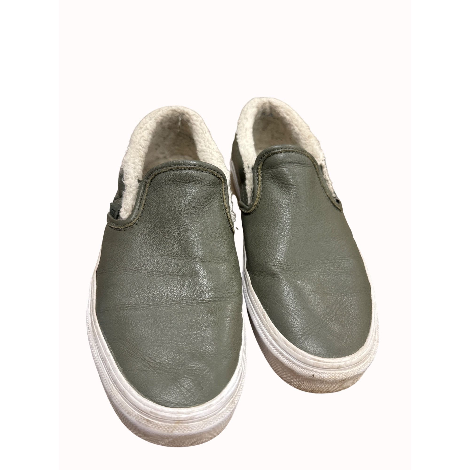 Vans slip ons fashion fur