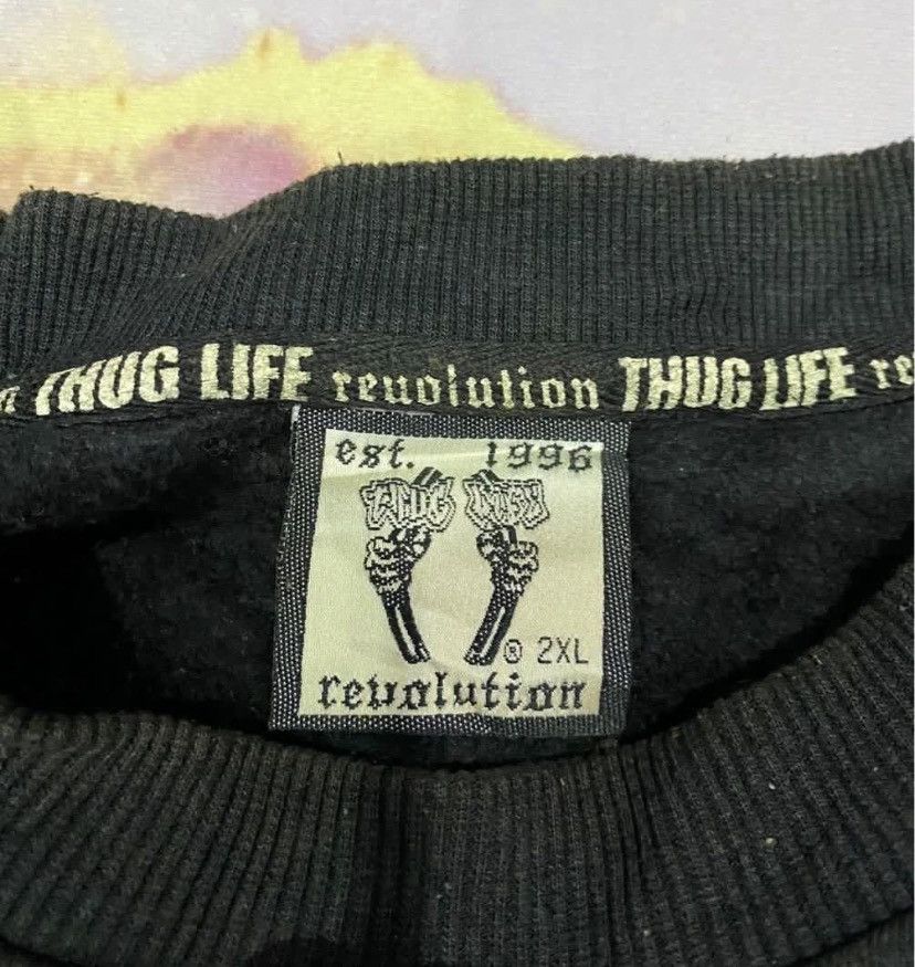 Band Tees × Rap Tees thg life 2pac sweatshirt Size US XXL / EU 58 / 5 - 3 Thumbnail