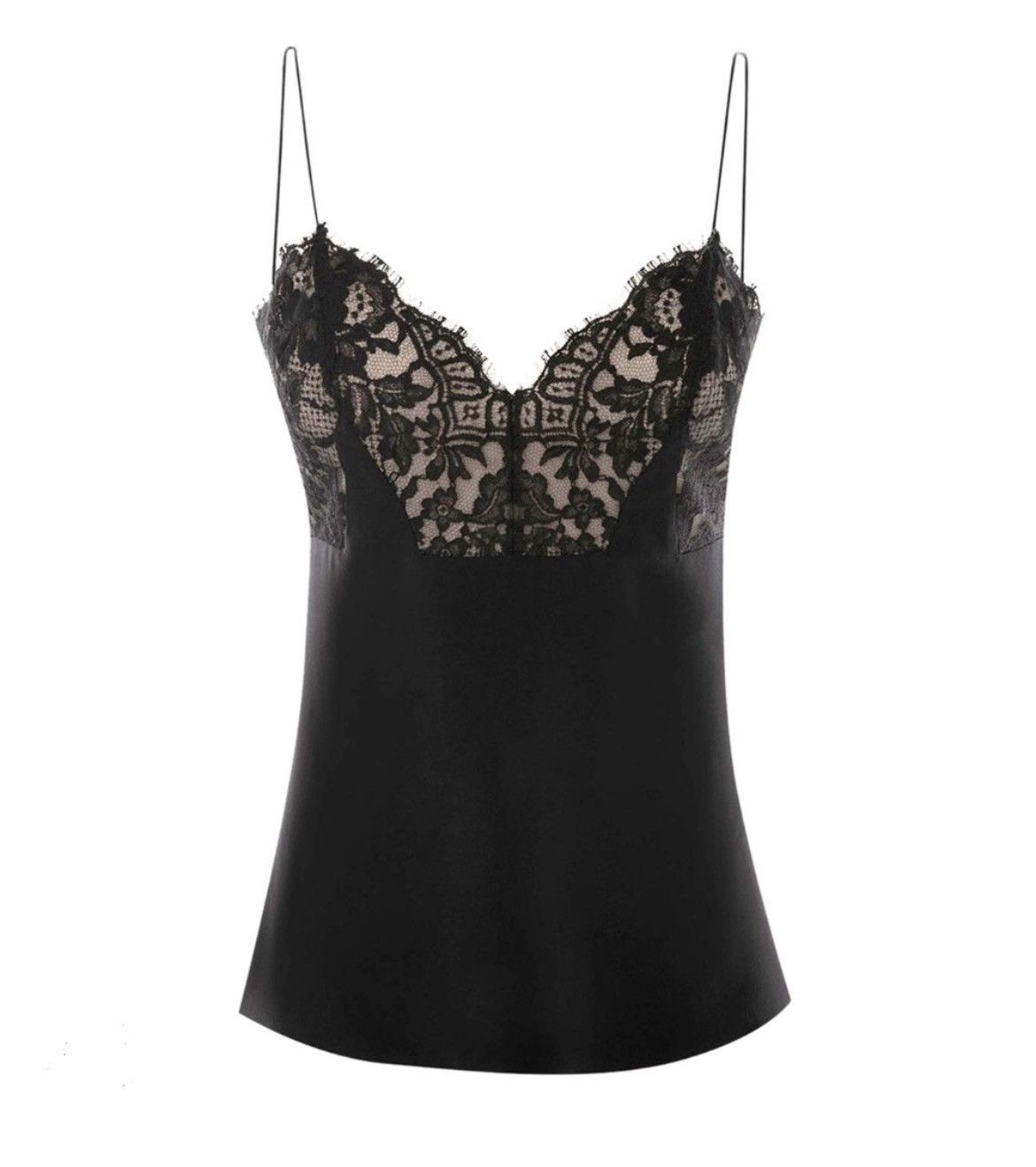 NWT Alexander McQueen black lace top cami