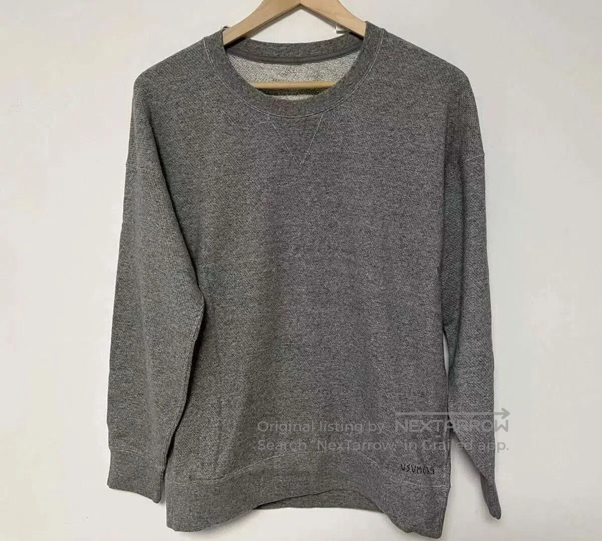Visvim visvim 20SS Grey Jumbo Sweatshirt. Size US S / EU 44-46 / 1 - 7 Thumbnail