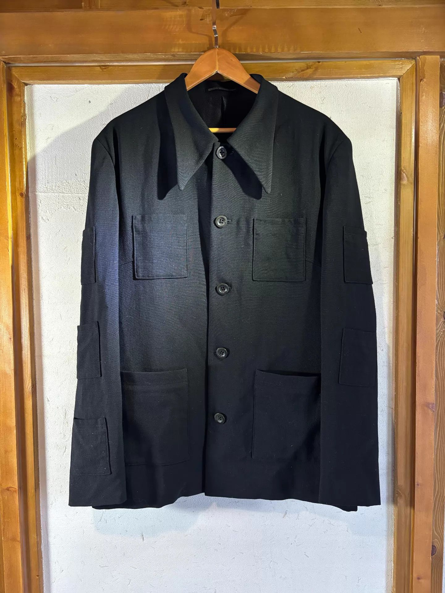 Yohji Yamamoto Yohji Yamamoto 1997 Scissor Collar M-Pocket GABA M Kiko Size US M / EU 48-50 / 2 - 1 Thumbnail