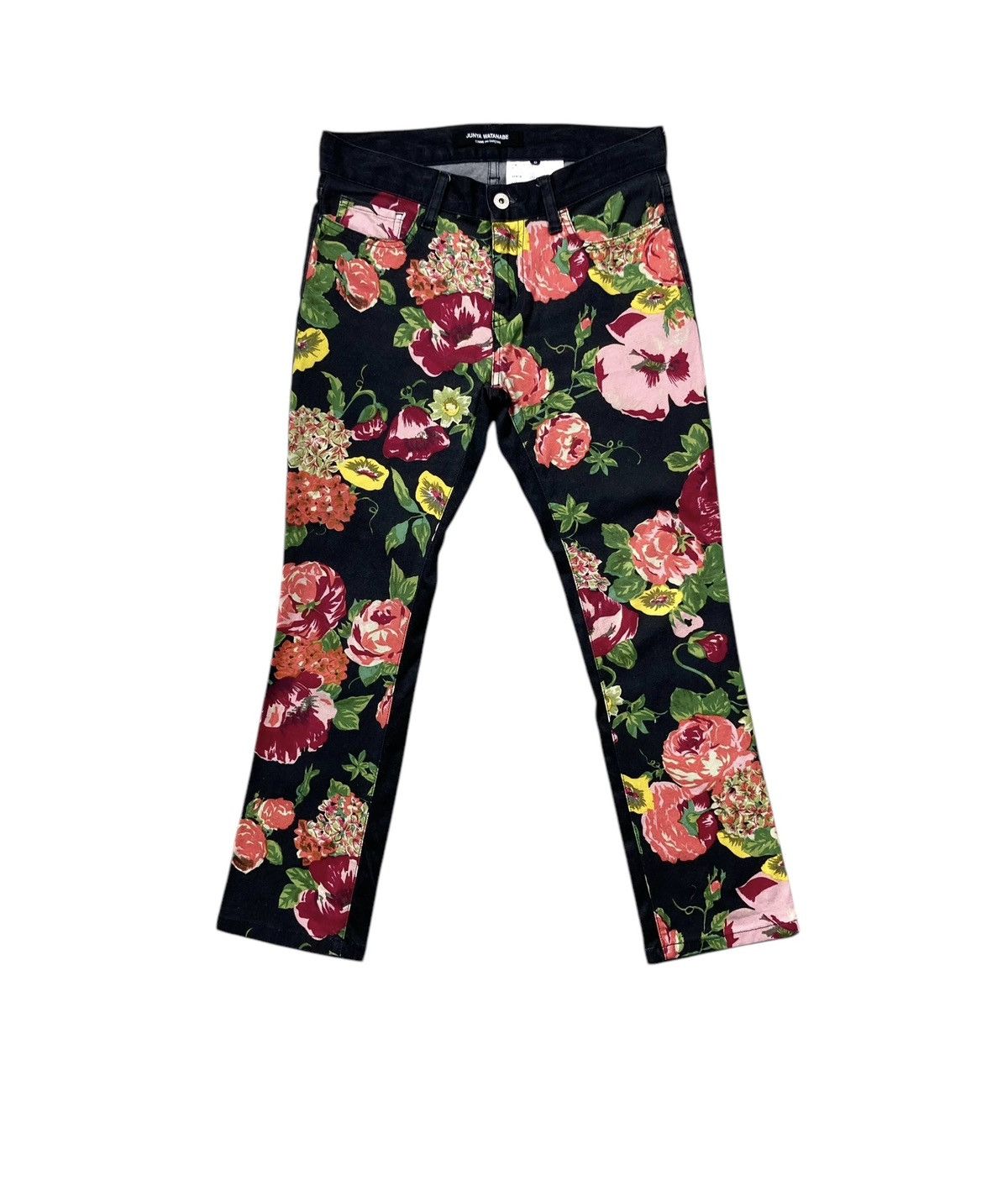 Comme des Garcons × Junya Watanabe AD2018 Runway Junya Watanabe Comme Des Garcons Floral Pant Size 28" / US 6 / IT 42 - 2 Thumbnail
