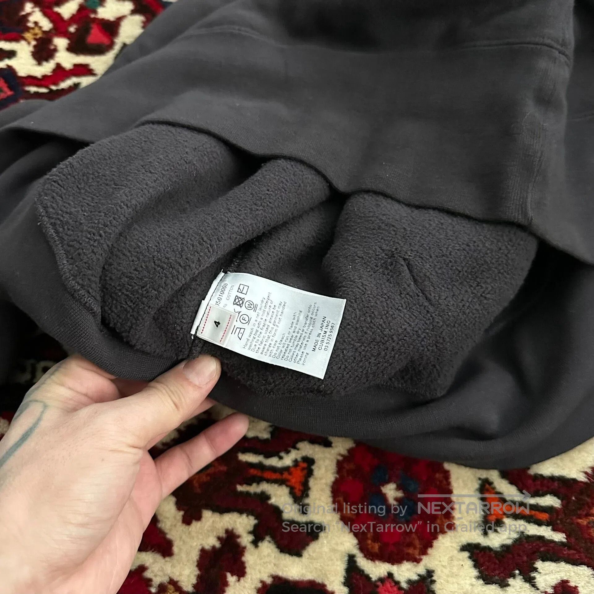 Visvim visvim black ict court hoodie size 4. Size US L / EU 52-54 / 3 - 8 Thumbnail