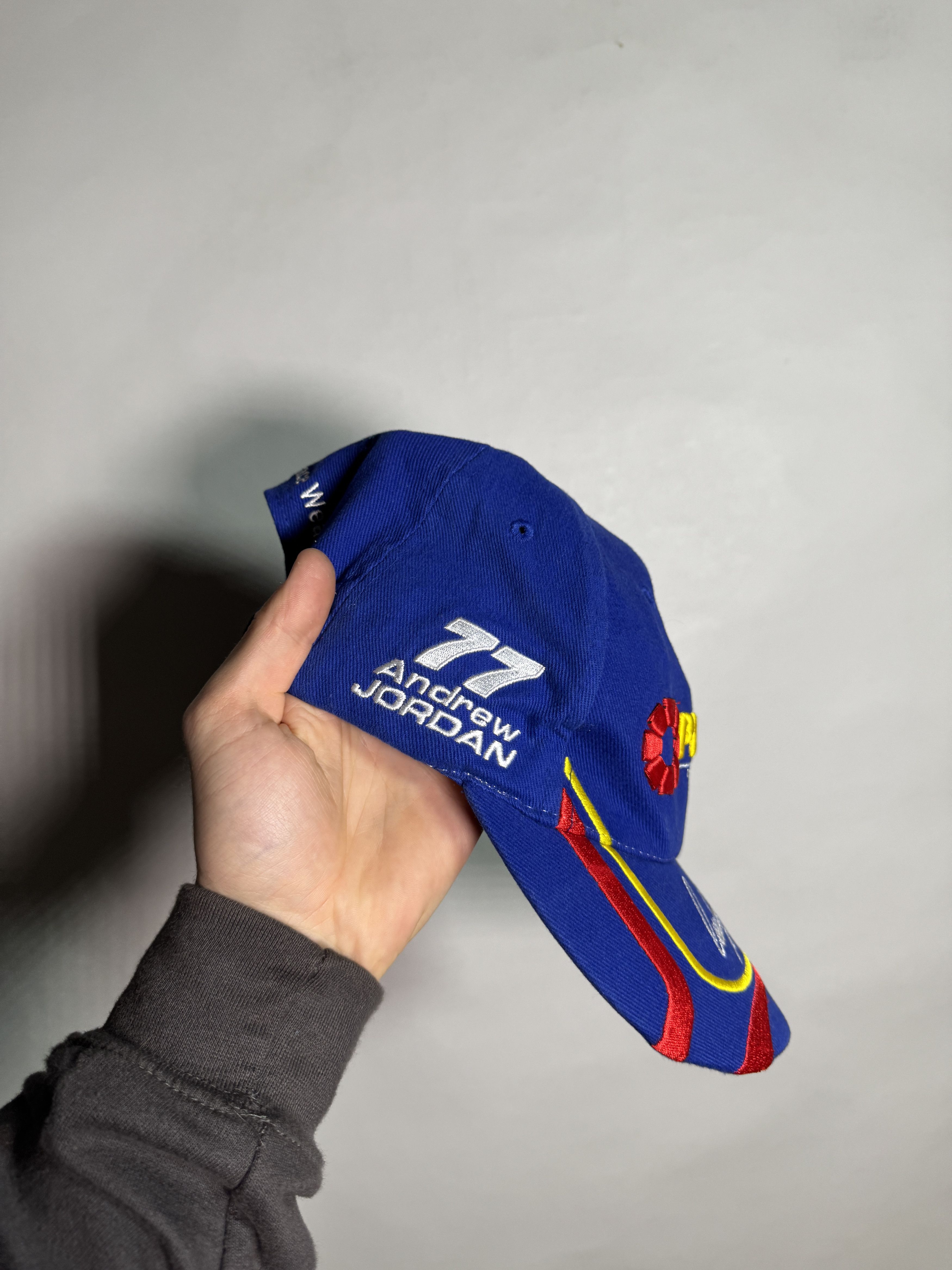 Other Vintage Pirtek Racing Andrew Jordan 77 Blue Cap Size ONE SIZE - 3 Thumbnail