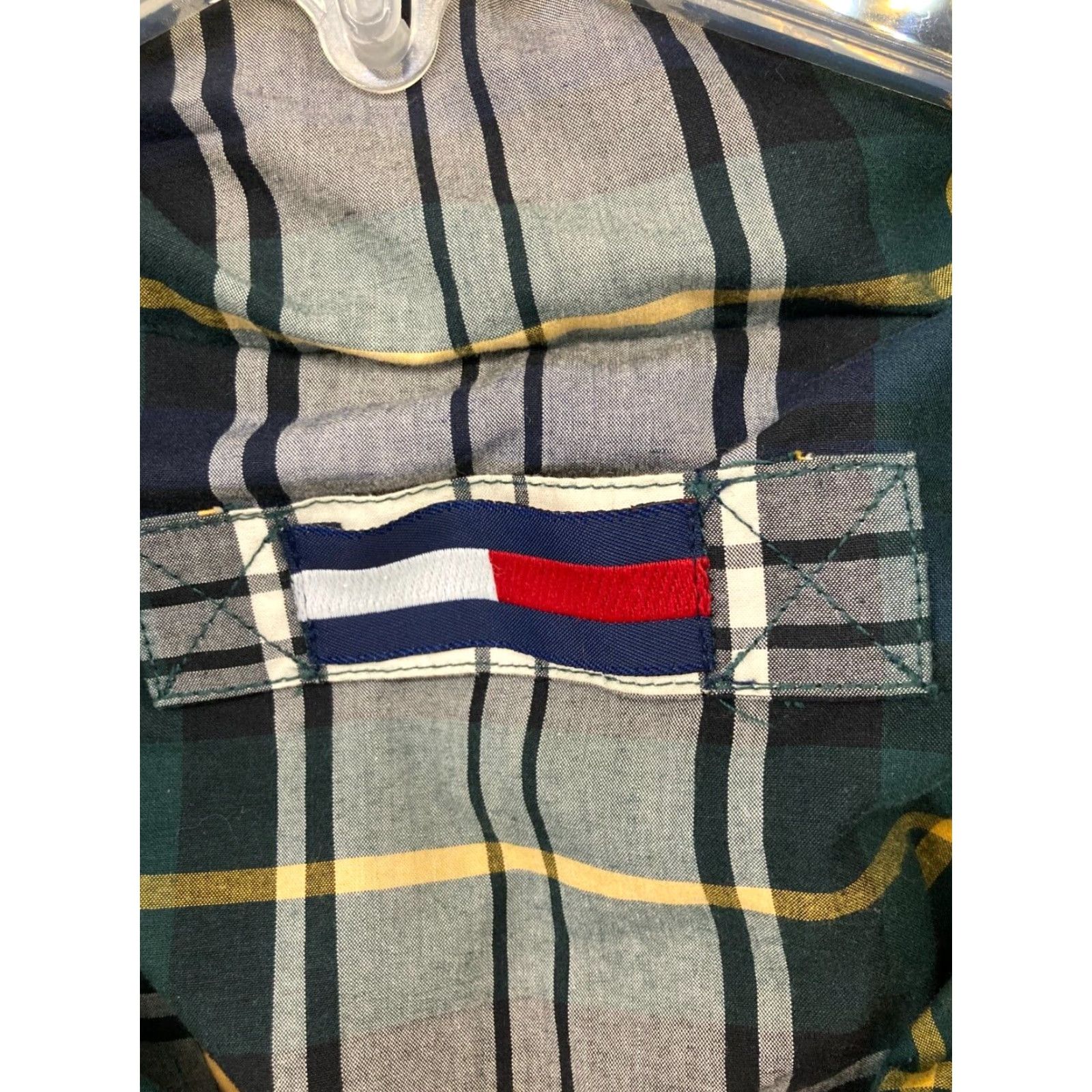 Tommy Hilfiger VINTAGE Tommy Hilfiger Reversible Puffer Jacket XL Blue Plaid Preppy Mens Size US XL / EU 56 / 4 - 5 Thumbnail