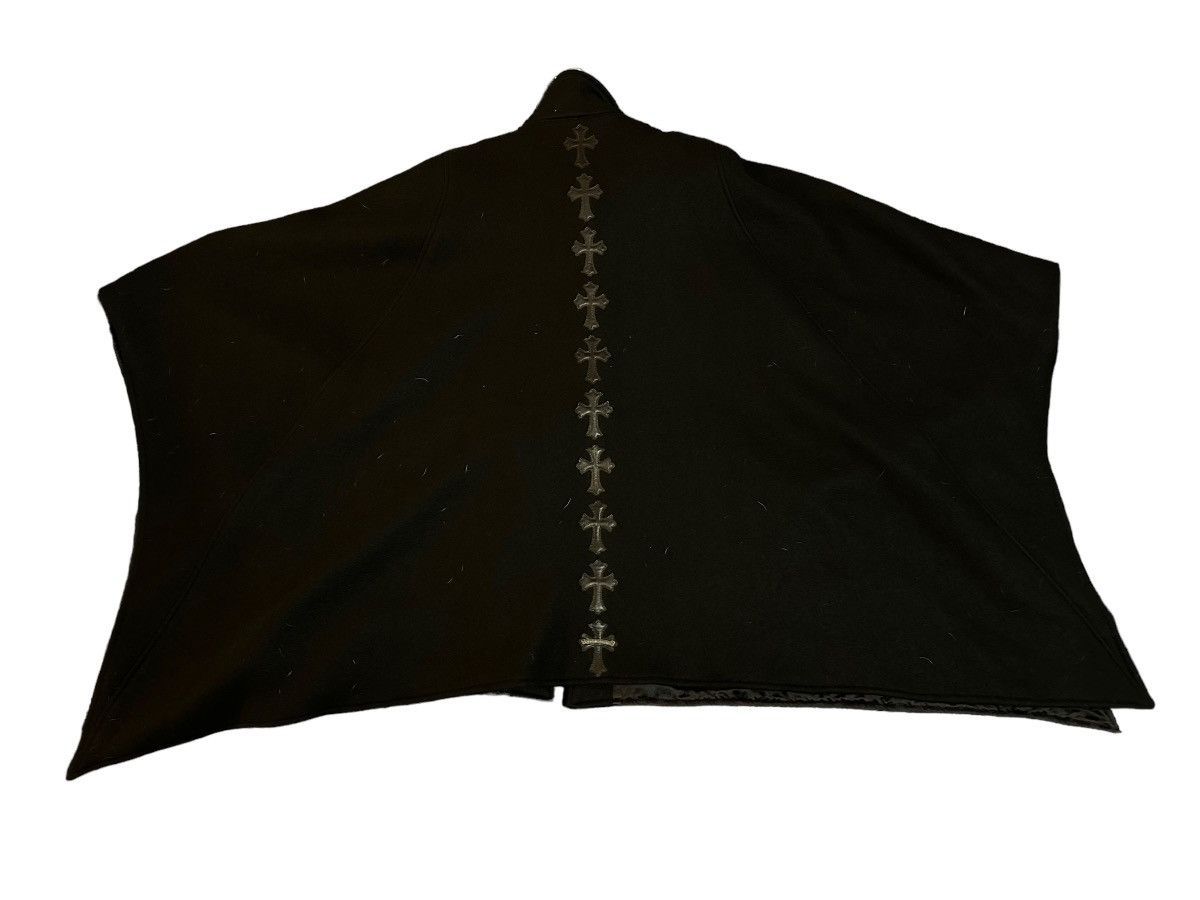 Chrome Hearts RARE Chrome Hearts Cashmere Cloak w Patches Down the Spine Size US S / EU 44-46 / 1 - 4 Thumbnail