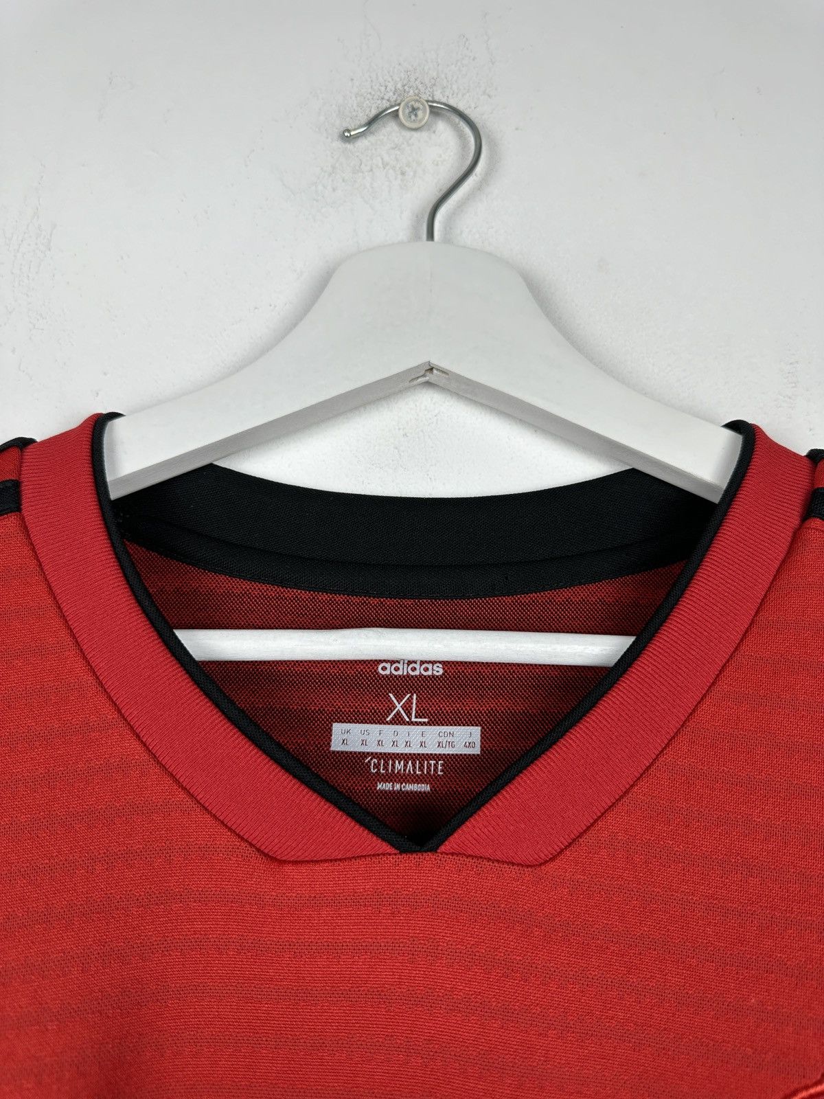 Adidas Manchester United 2018 Home Soccer Jersey Football Shirt Size US XL / EU 56 / 4 - 7 Thumbnail