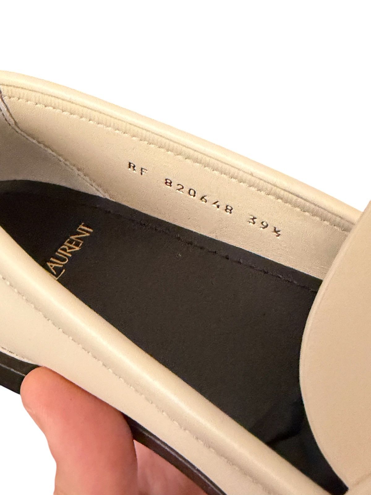 Saint Laurent Paris Saint Laurent YSL Smooth leather loafers Size US 9.5 / IT 39.5 - 13 Thumbnail