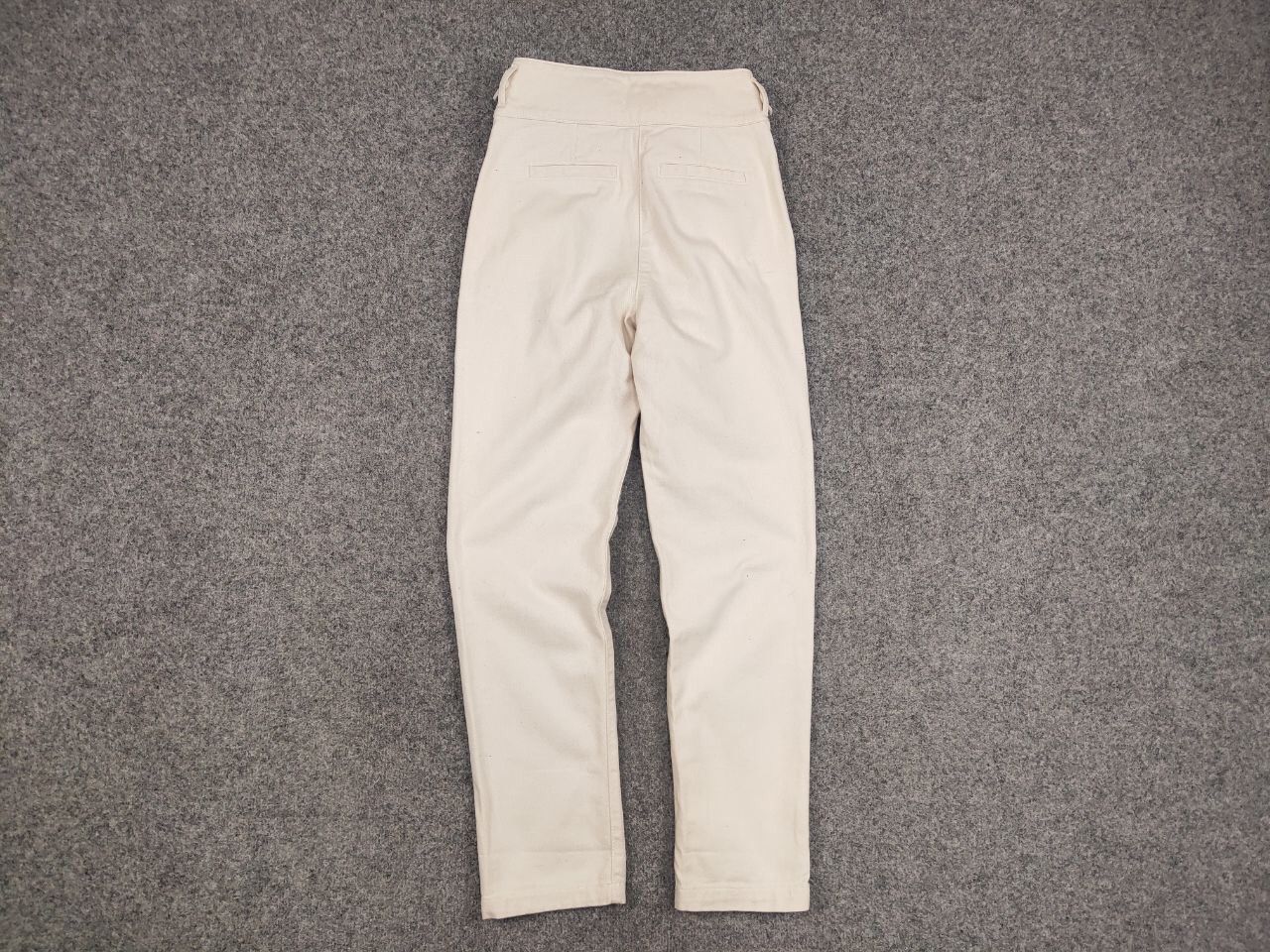 Sezane Sezane Paris Design Beige Denim Jeans with belt Size 34" / US 12 / IT 48 - 9 Thumbnail