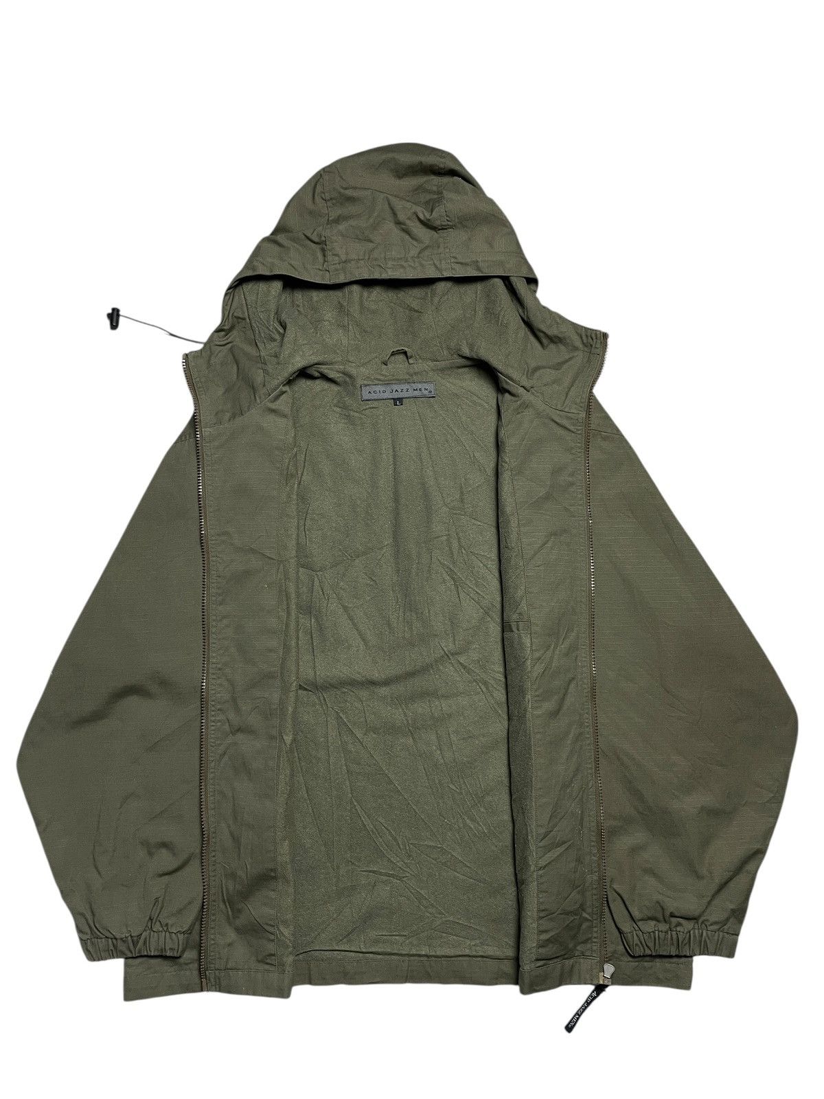 Japanese Brand 2000’s Acid Jazz Men - Survival Outdoor Jacket Size US L / EU 52-54 / 3 - 3 Thumbnail