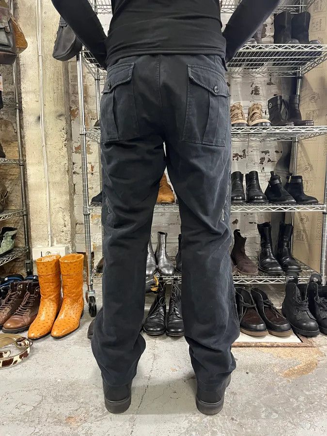Dolce & Gabbana AW2003 Dolce & Gabbana Anatomic Black Zips Pants Size US 33 - 5 Thumbnail