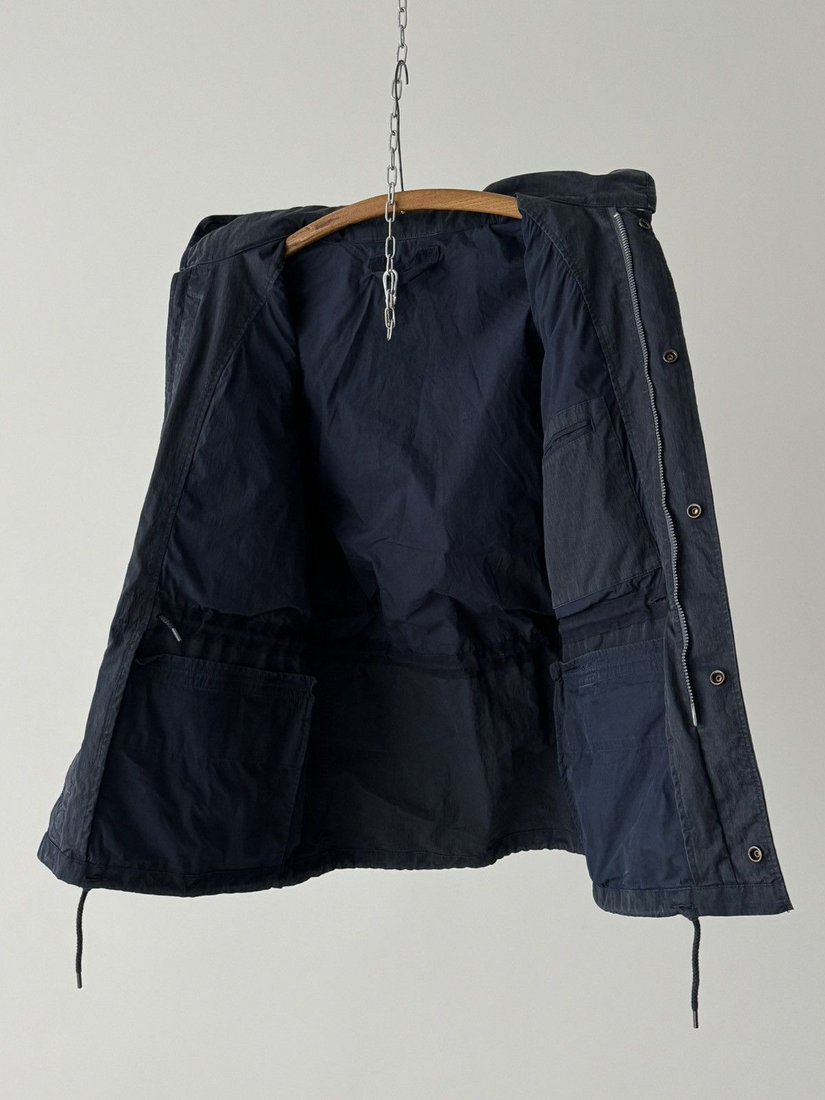 Polo Ralph Lauren × Vintage Vintage Polo Ralph Lauren M65 Combat Utility Navy Jacket Size US M / EU 48-50 / 2 - 6 Thumbnail