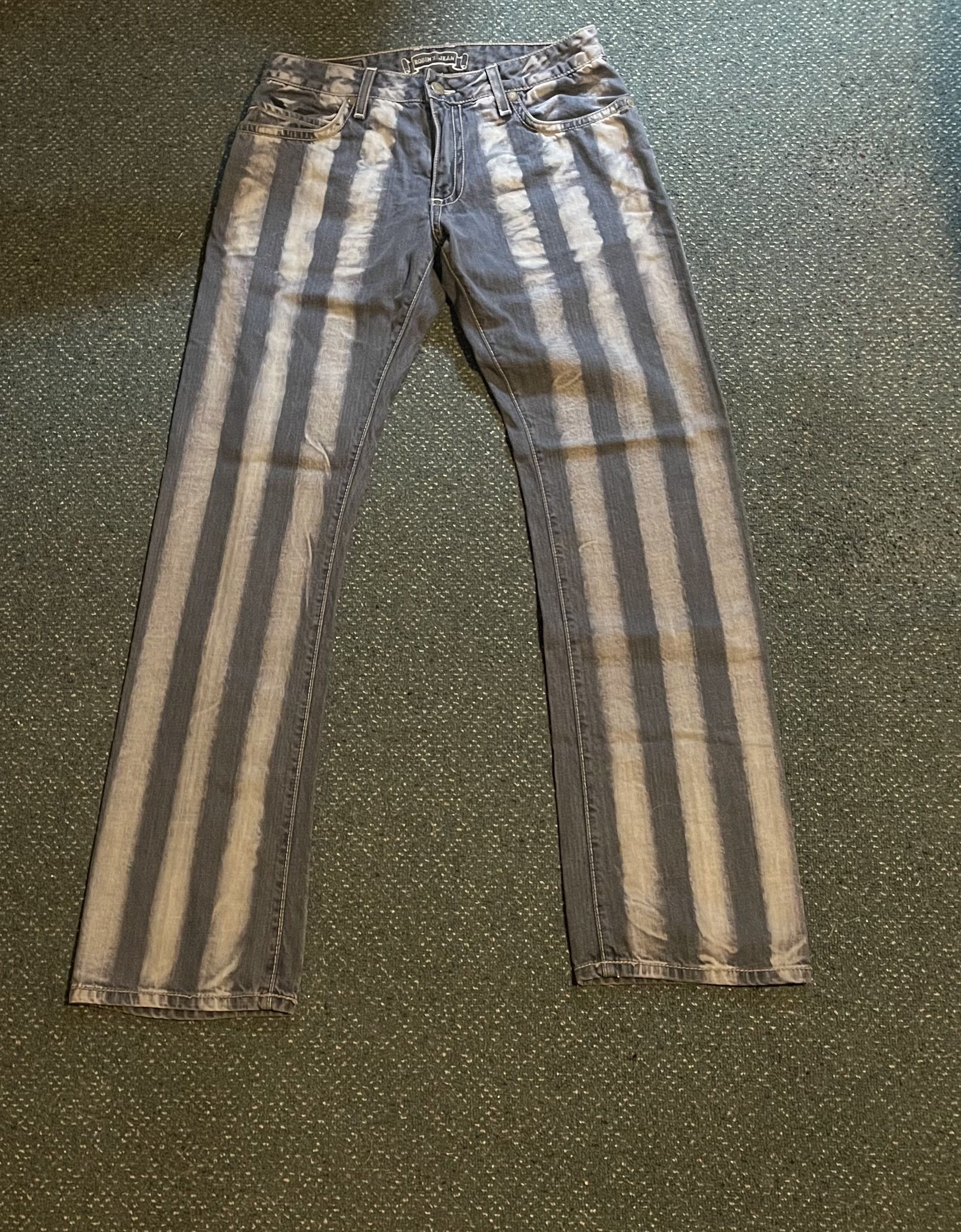 Robins Jeans ROBIN JEANS - BLUE PRISONERS Size 33 Size US 33 - 3 Thumbnail