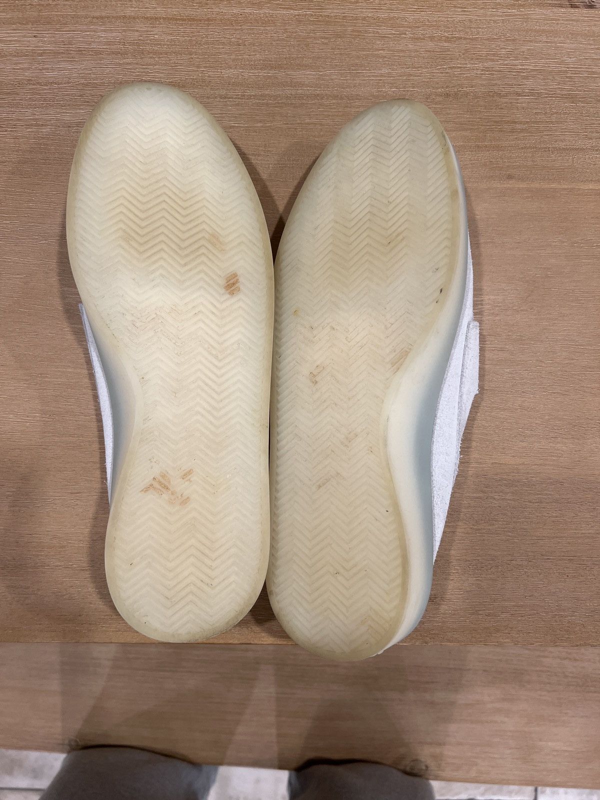 Fear of God Fear if God White Suede Boat Shoe Size 42 Size US 9.5 / EU 42-43 - 3 Thumbnail