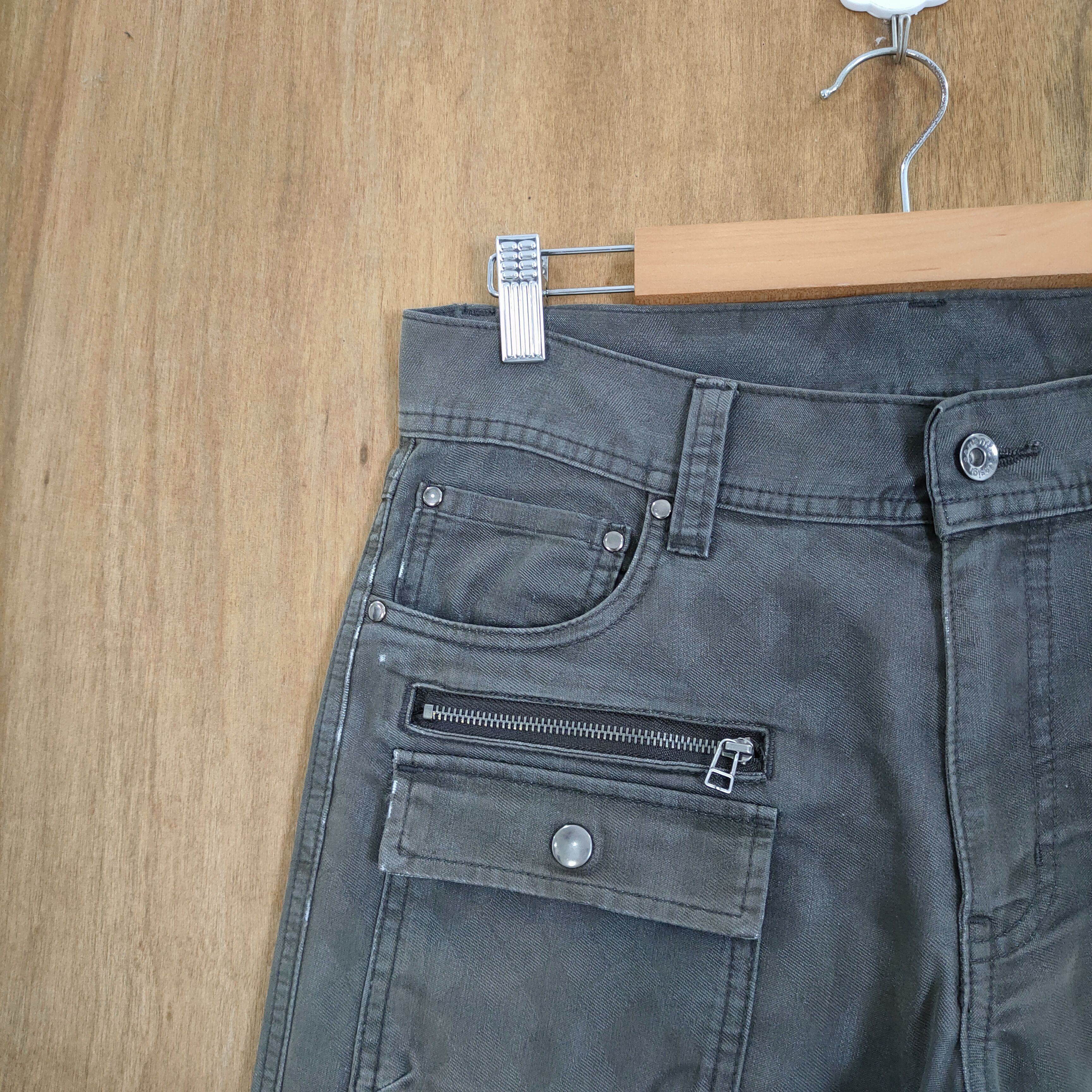 semanticdesign SEMANTIC DESIGN 10 POCKET BONDAGE CARGO PANTS Size US 29 - 4 Thumbnail