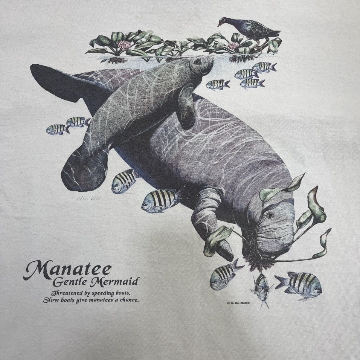 Vintage 1996 nature tee Size US L / EU 52-54 / 3 - 3 Thumbnail