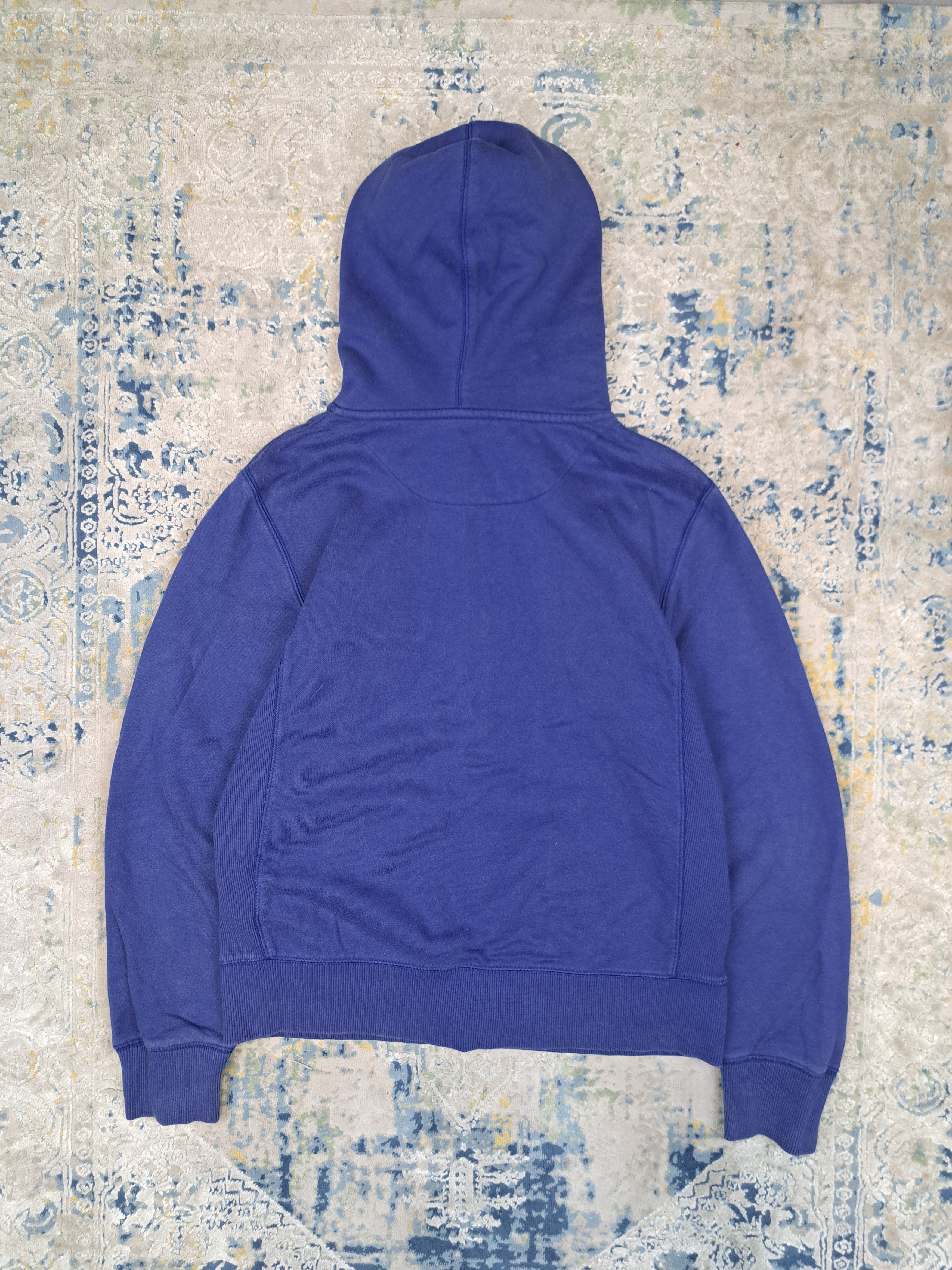 Nike Vintage Nike Water Blue Boxy Zip Up Hooodie 00s Size US S / EU 44-46 / 1 - 4 Thumbnail