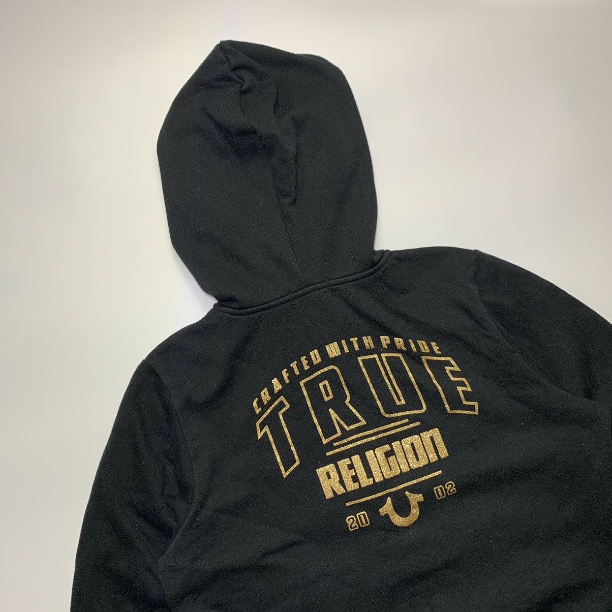 Other Y2K True Religion Cropped Zip Up Hoodie Size M / US 6-8 / IT 42-44 - 2 Thumbnail