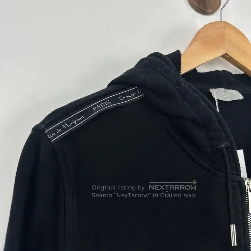 Dior Dior Black Embroidered Men's Zip-Up Hoodie . Size US M / EU 48-50 / 2 - 4 Thumbnail