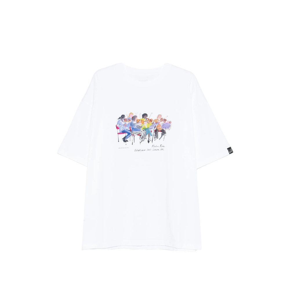Martine Rose Martine Rose WHITE T-Shirts & Vests - T-Shirts Size US M / EU 48-50 / 2 - 1 Thumbnail