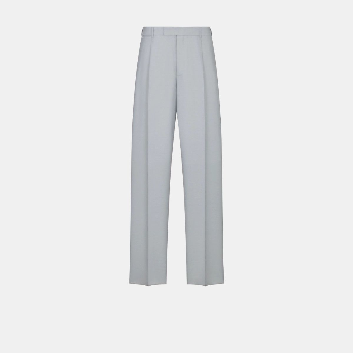 Dior o1w1db11024 Wide-Leg Pants in Grey Size US 28 / EU 44 - 1 Thumbnail