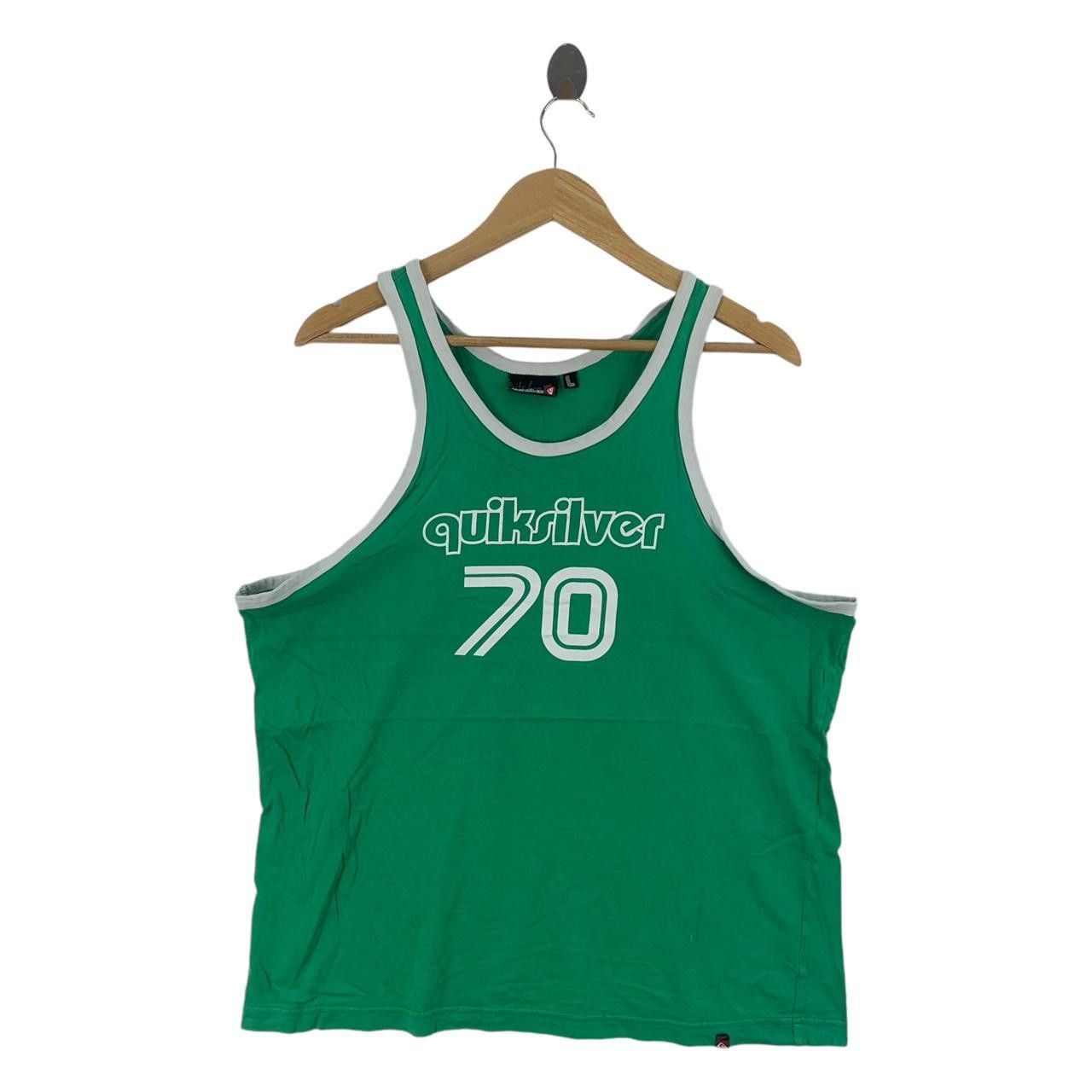 Quiksilver Vintage QUIKSILVER 70 SURF Center Logo Tank Top Size US L / EU 52-54 / 3 - 1 Thumbnail
