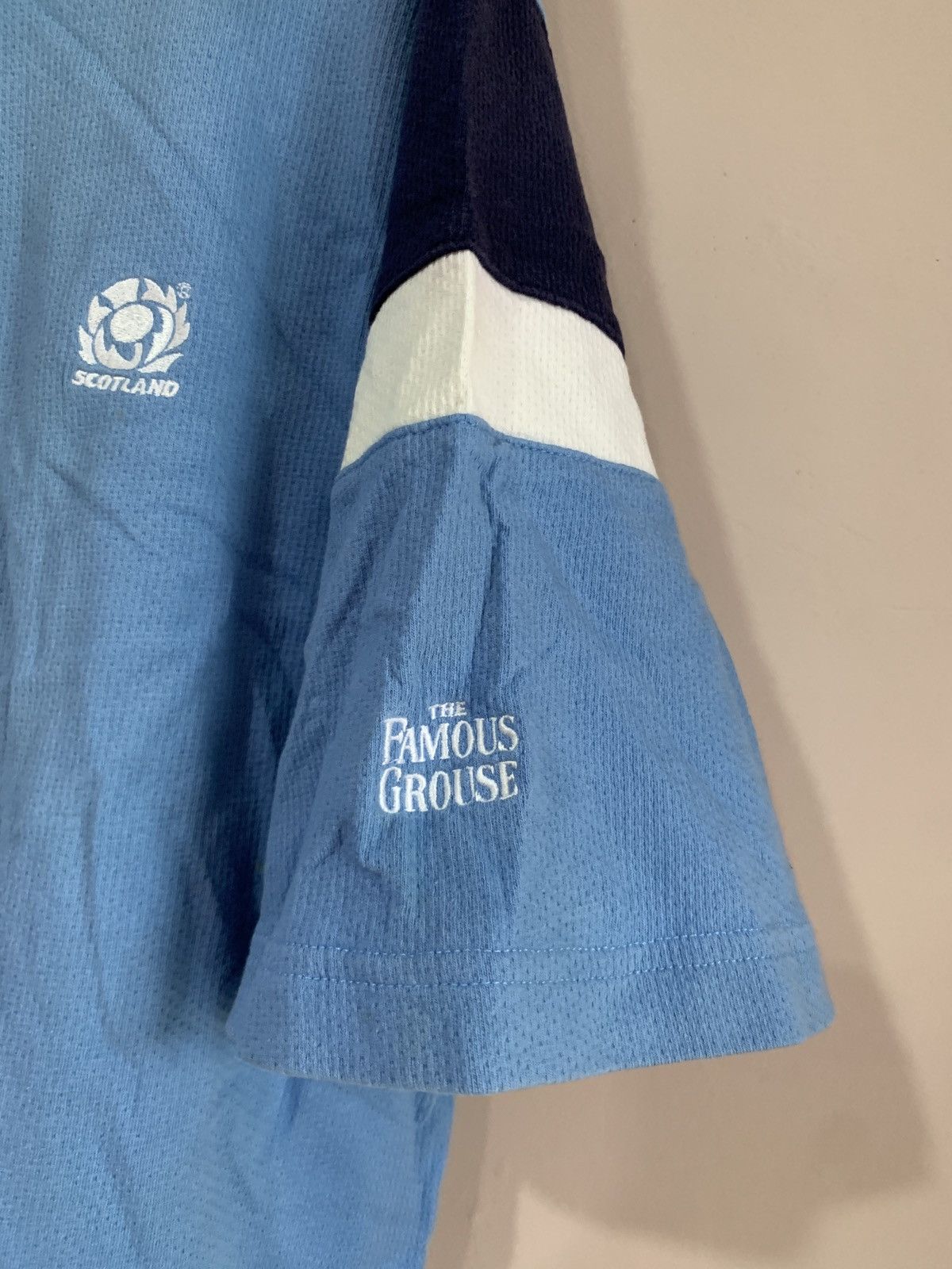 Canterbury of New Zealand × Vintage Scotland Vintage Rugby Polo Shirt Canterbury Jersey Retro Size US L / EU 52-54 / 3 - 6 Thumbnail