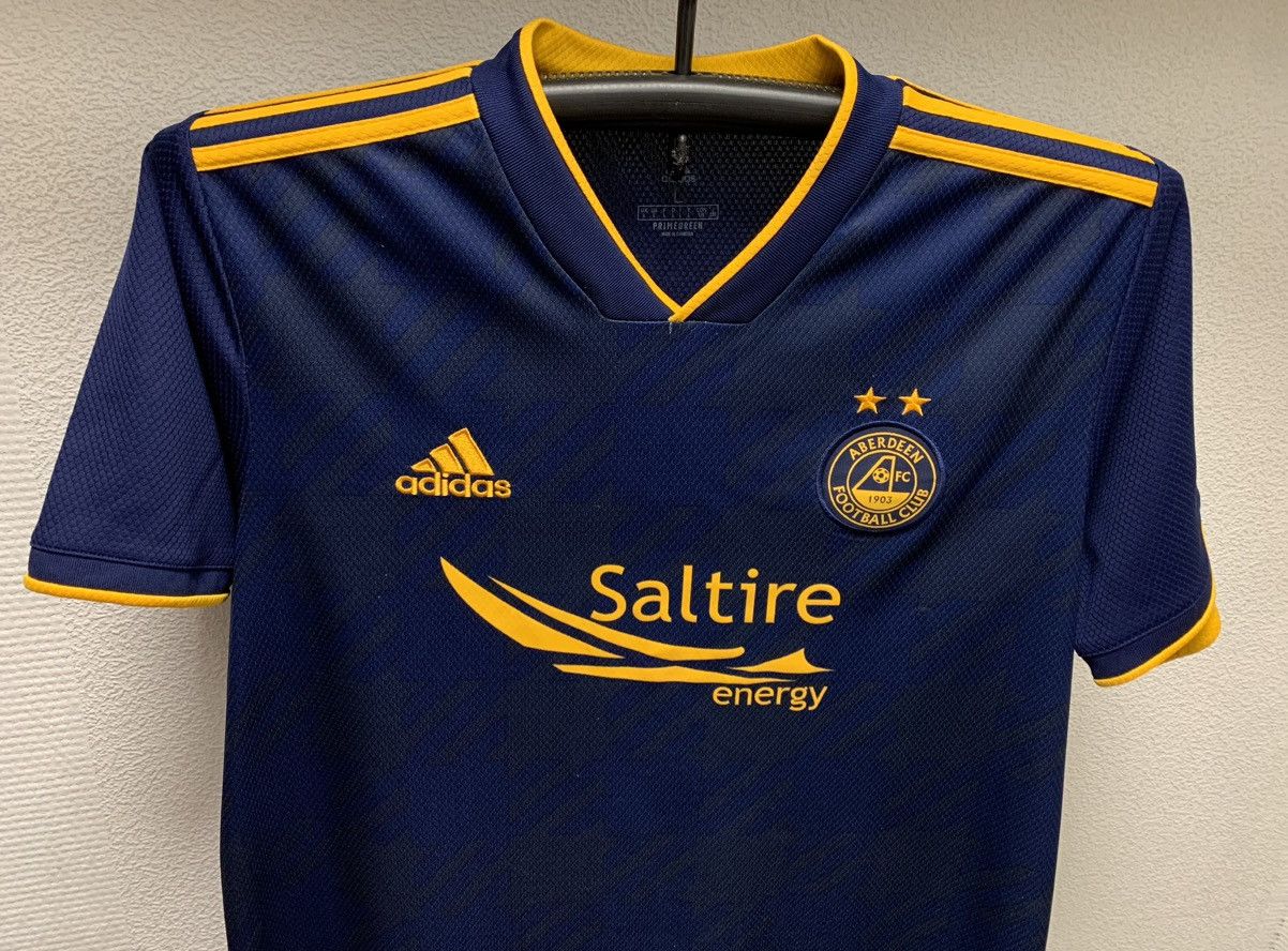 Adidas Aberdeen adidas soccer jersey Saltire L sz Size US L / EU 52-54 / 3 - 8 Thumbnail