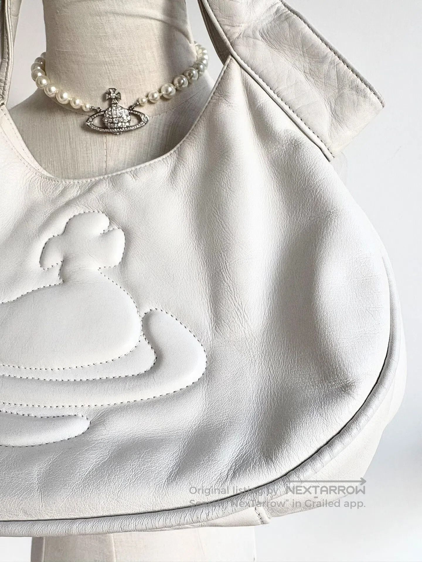 Vivienne Westwood Vivienne Westwood White Fringe Bag. Size ONE SIZE - 8 Thumbnail