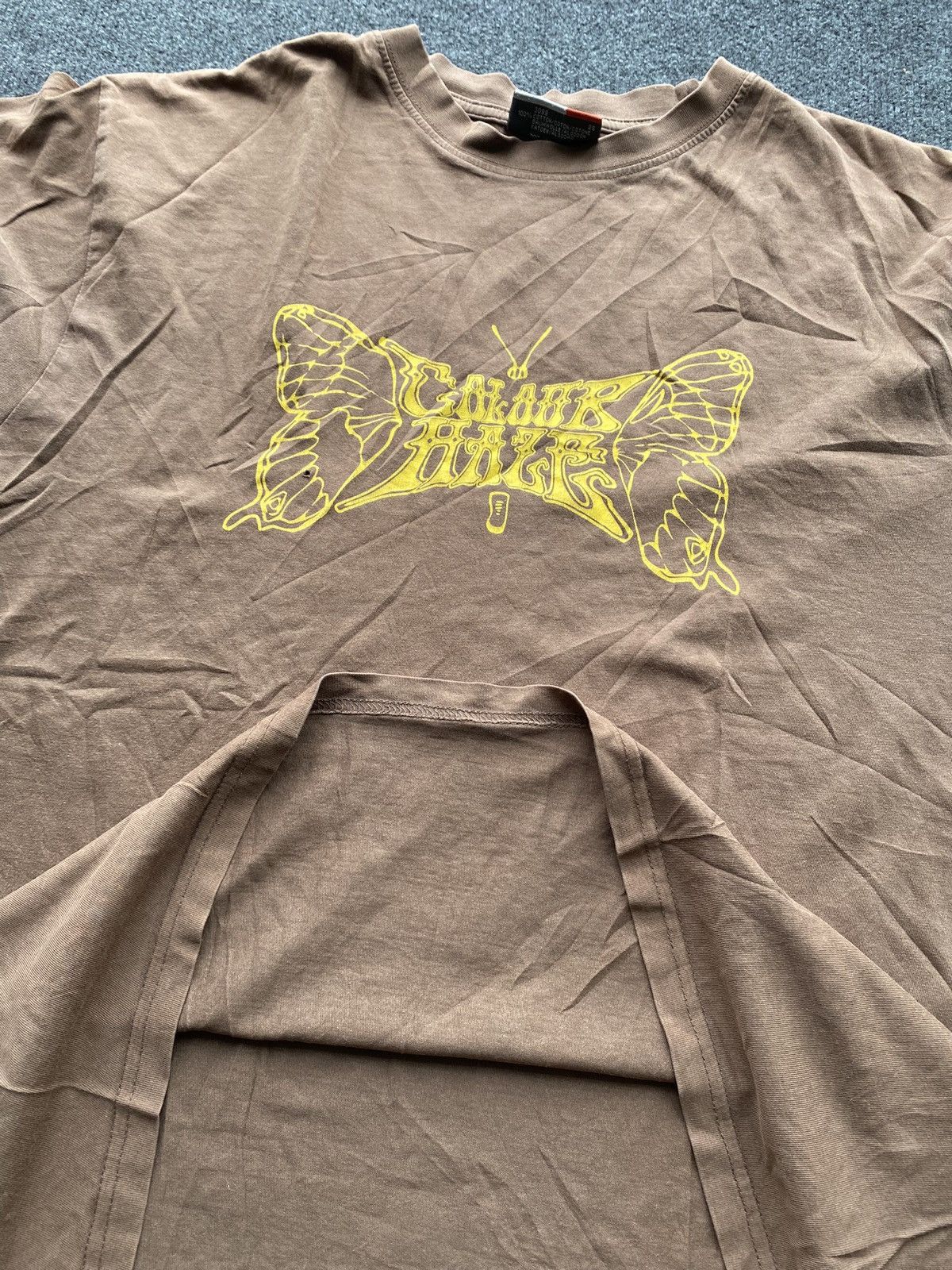 Band Tees 🔥Colour Haze Band Tour vintage tee brown rare Size US L / EU 52-54 / 3 - 12 Thumbnail