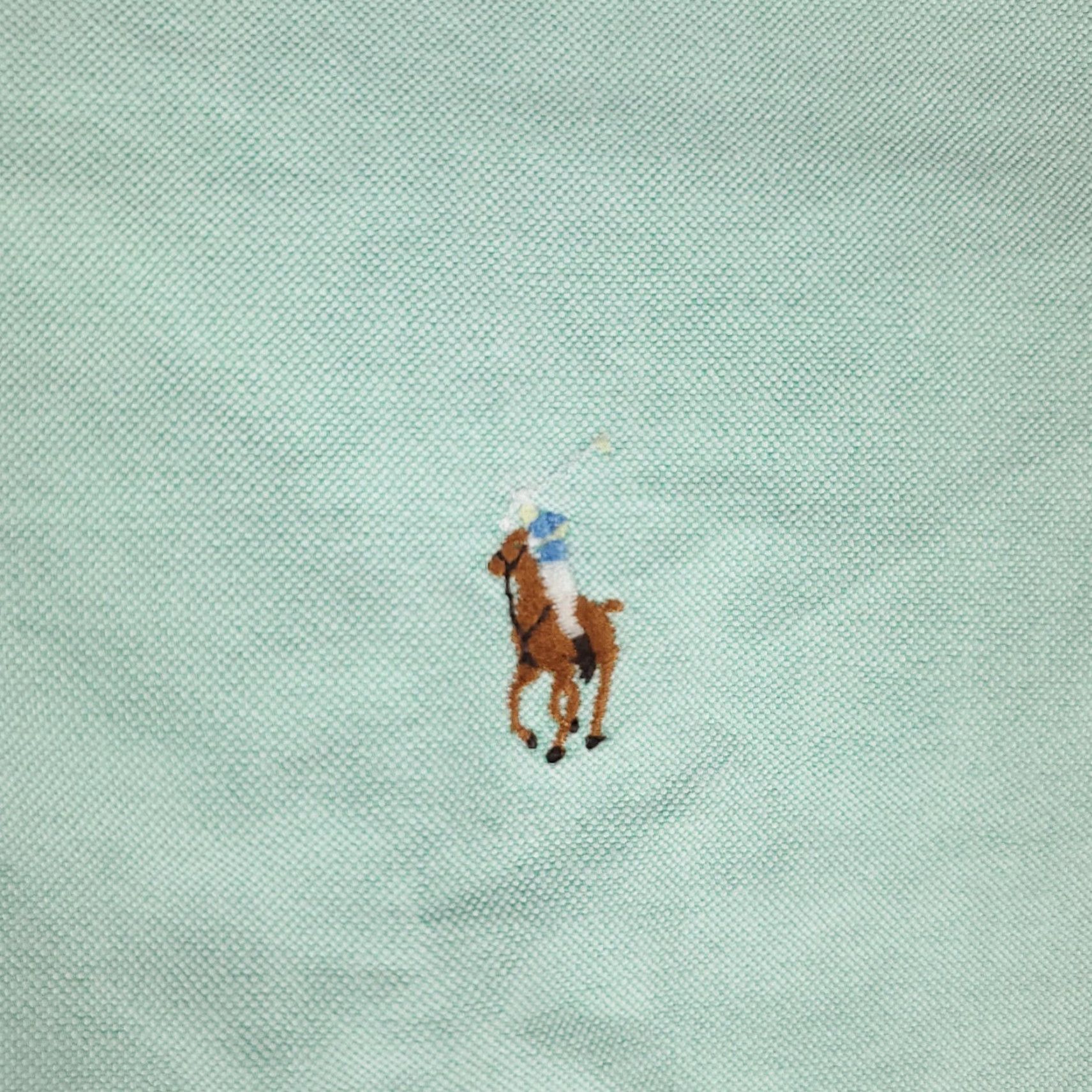 Ralph Lauren Ralph Lauren Shirt Mens Size 16 Green Pony Dress Button Up Long Sleeve Casual Business Classic 90s Mens Size 42R - 2 Thumbnail