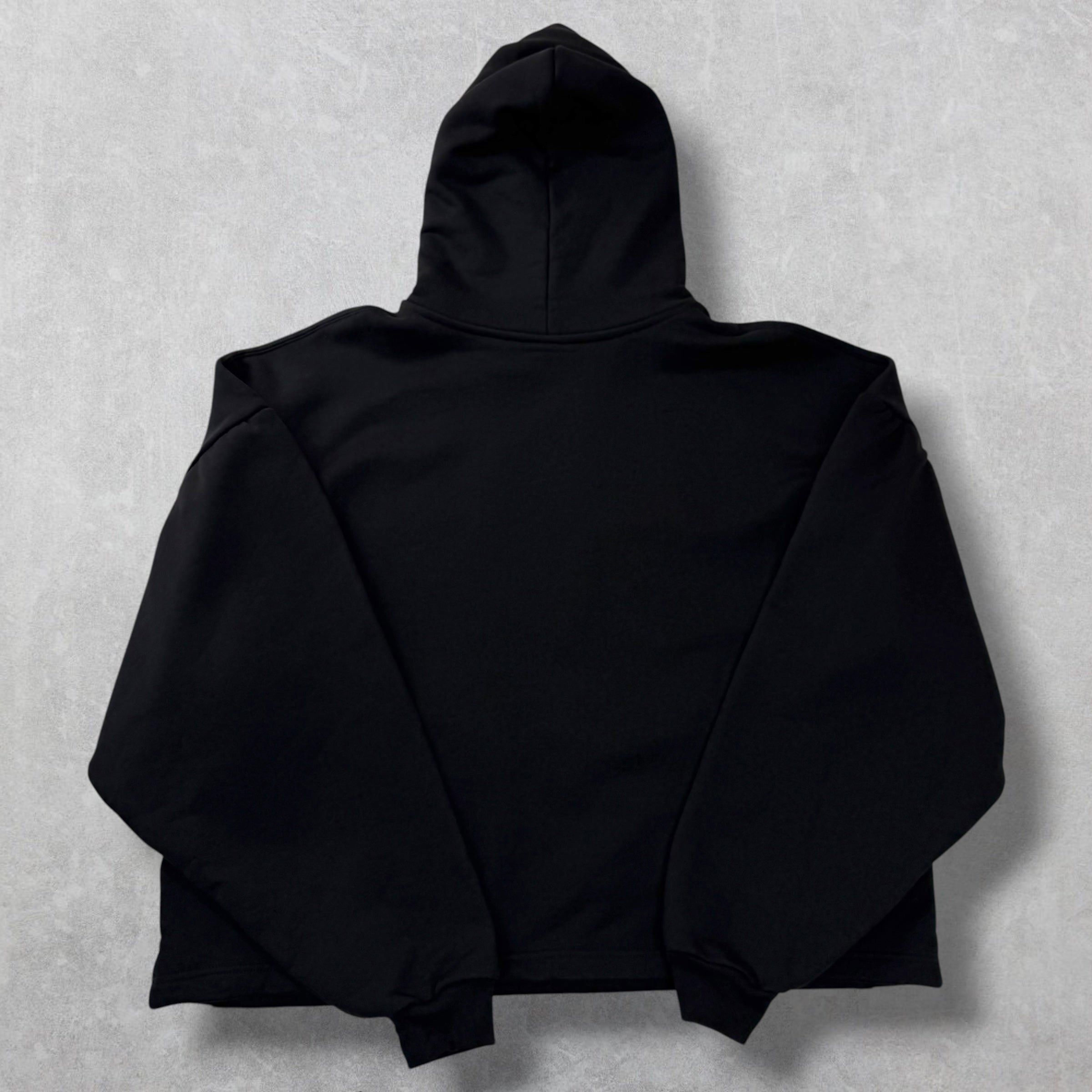 Balenciaga Balenciaga Paris Strass Cropped Hoodie 1 (L) Size US L / EU 52-54 / 3 - 2 Thumbnail