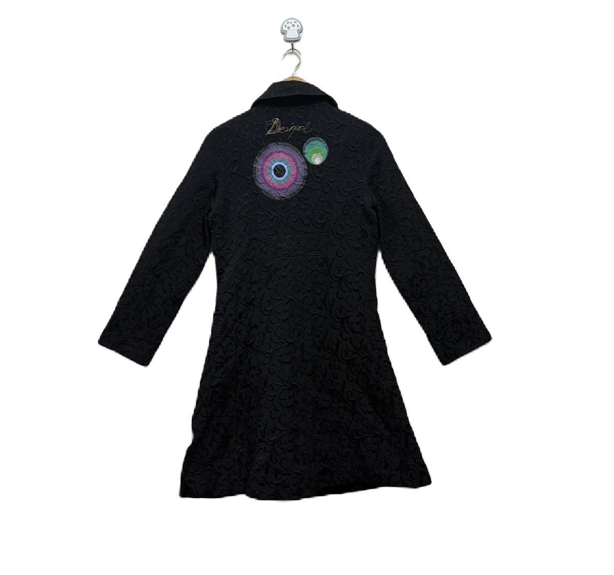 Desigual Desigual Rainbow Trench Coat Size S / US 4 / IT 40 - 2 Thumbnail