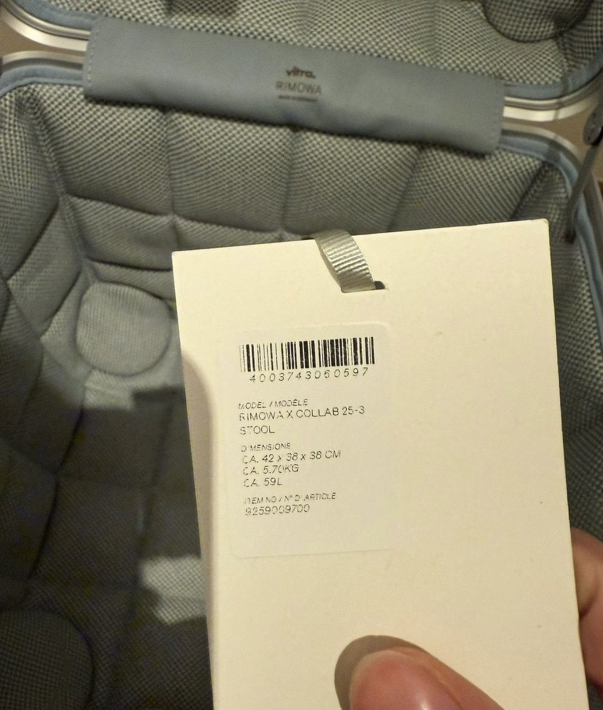 Rimowa Rimowa x Vitra 2025 limited edition stool Size ONE SIZE - 7 Thumbnail
