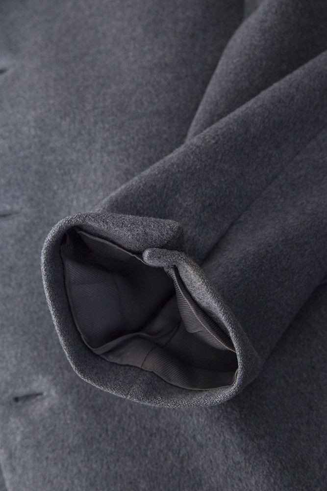 Ermenegildo Zegna Vintage grey virgin wool coat Size US M / EU 48-50 / 2 - 8 Thumbnail