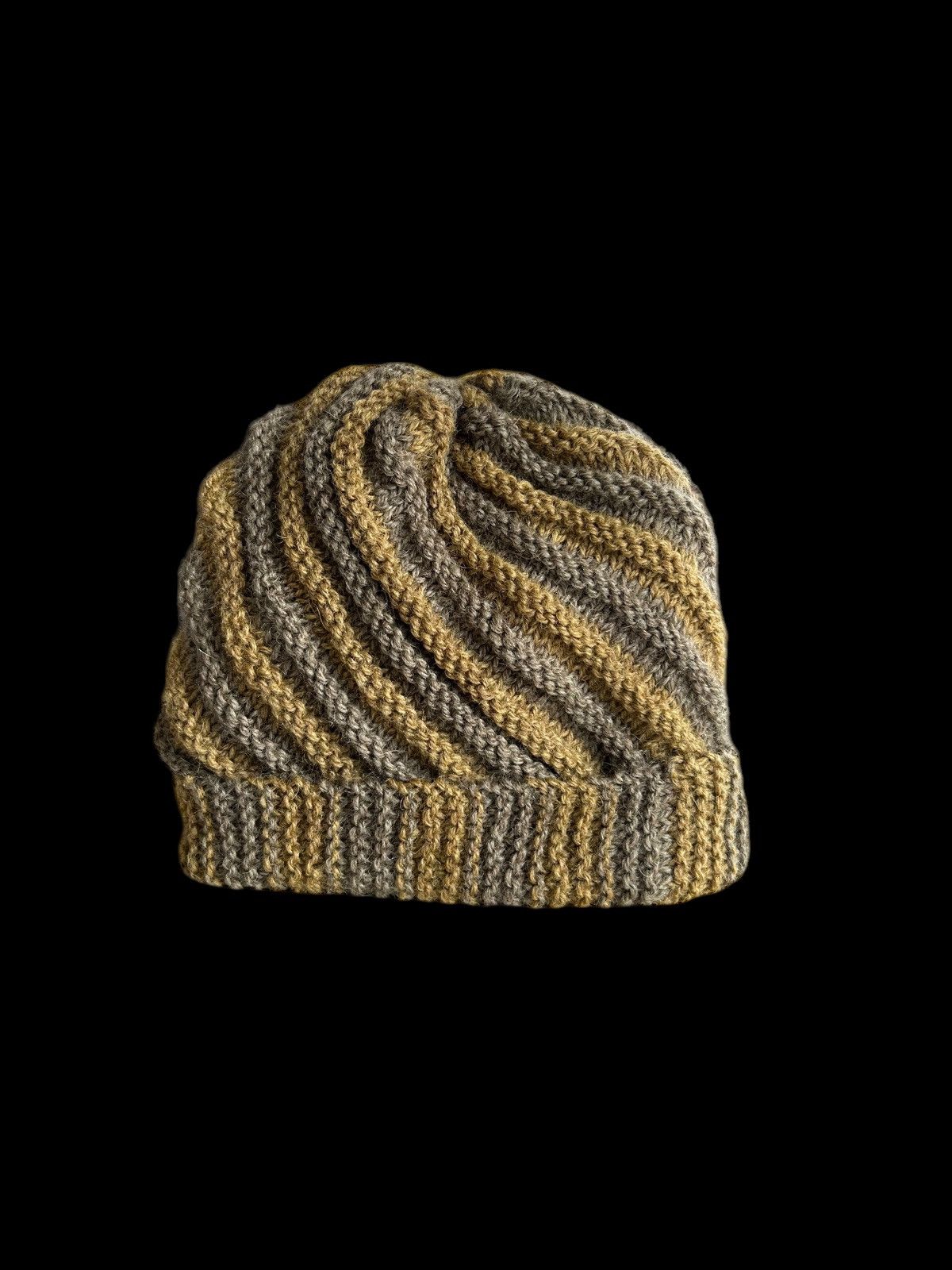 Japanese Brand × Kapital × Vintage Crochet Knitted Hanmade Beanie Hats Rare☠️☠️ Size ONE SIZE - 5 Thumbnail