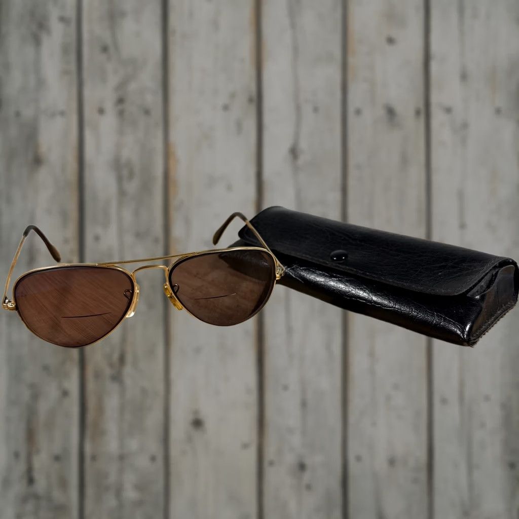 American Optical VINTAGE American Optical AO 1/10 12K Gold Frames ONLY Aviator Sunglasses 5 1/2" Gold Mens Size ONE SIZE - 1 Thumbnail