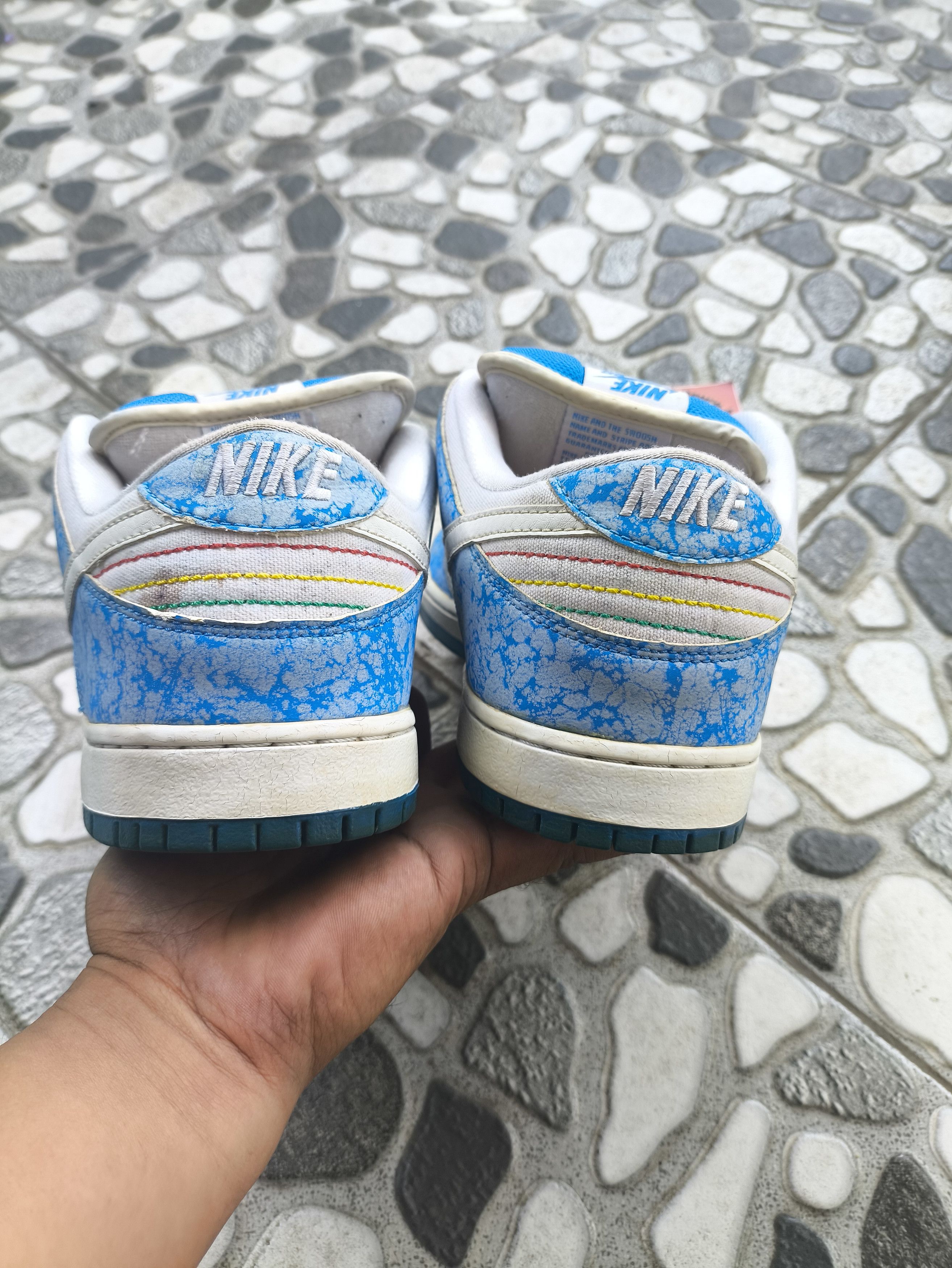 Nike SB Dunk Low Blue Marbels || ❌ SOLD ❌ Size US 11 / EU 44 - 10 Thumbnail