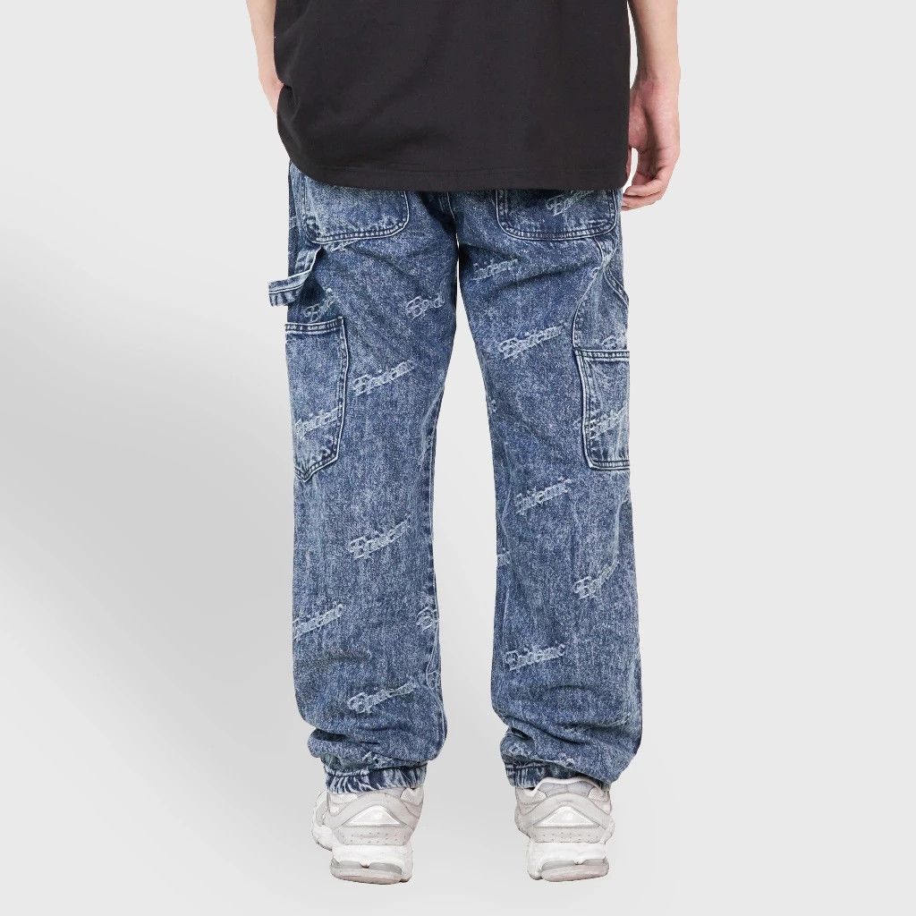 Designer × Jean Epidemic Long Pants Firenze Denim Blue Wash Size US 34 / EU 50 - 2 Thumbnail