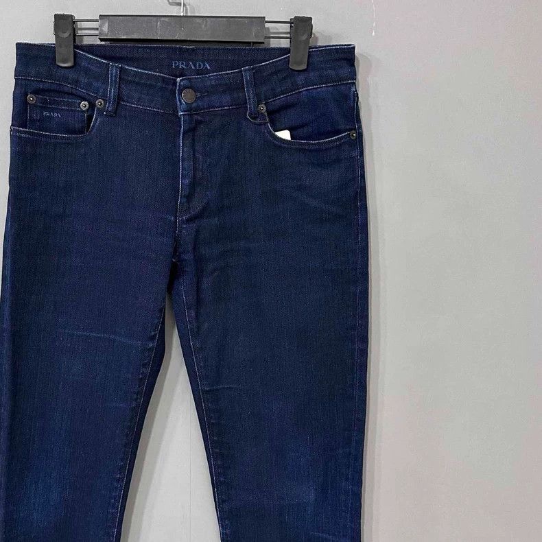 Prada Prada Logo jeans 2504-Nextarrow Size US 27 - 2 Thumbnail