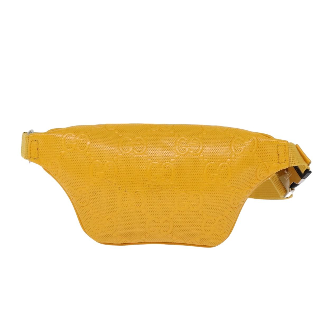 Gucci Gg Jumbo Yellow Leather Shoulder Bag (Pre-Owned) Size ONE SIZE - 1 Thumbnail