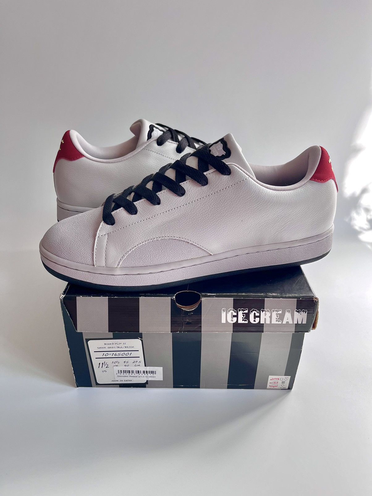 Icecream × Reebok Reebok x Ice Cream Board Flip 2 Sheer Grey Pharrell Nigo Size US 11.5 / EU 44-45 - 1 Thumbnail