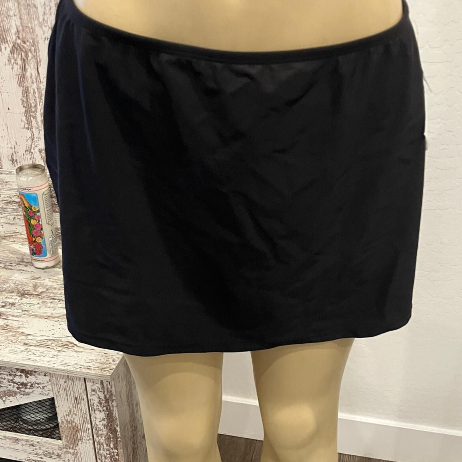 Other NWT 24th & Ocean Black Swim Skirt Size ONE SIZE - 1 Thumbnail