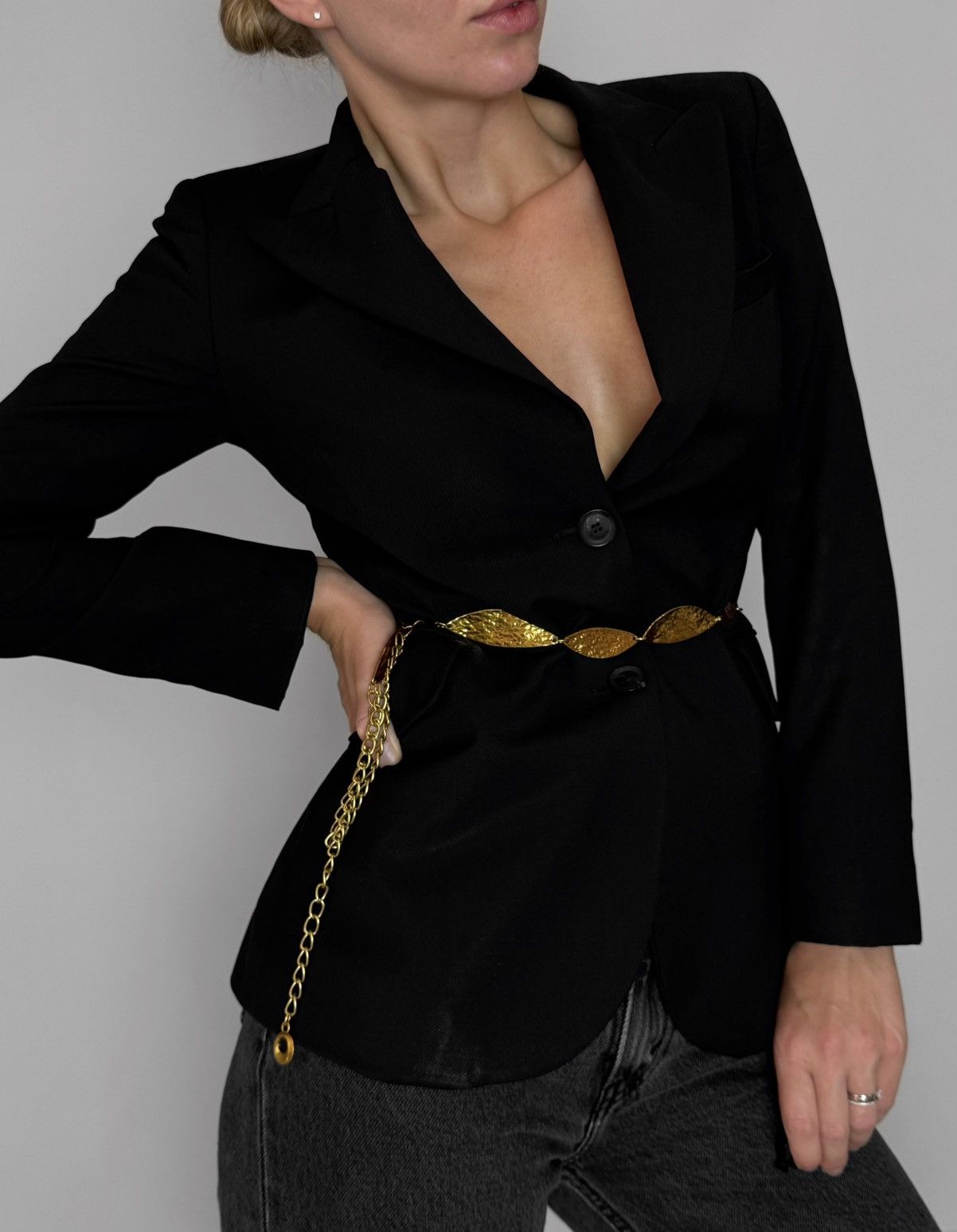 Gucci Gucci Uniform Black Classic Women's Blazer Size 38 Size XS / US 0-2 / IT 36-38 - 1 Thumbnail