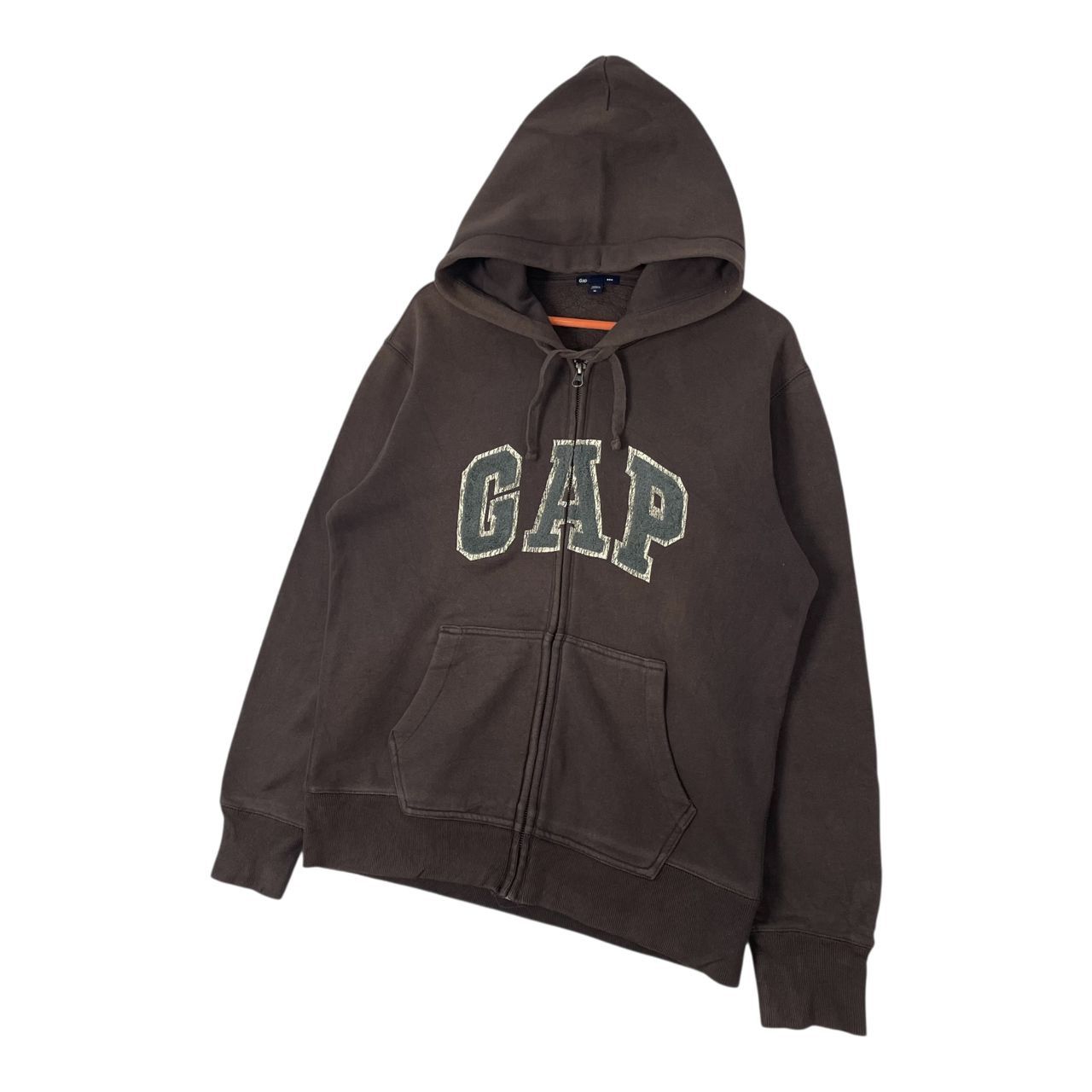 Gap Vintage Gap Big Embroided Logo Fullzipper Hoodie Size US M / EU 48-50 / 2 - 2 Thumbnail