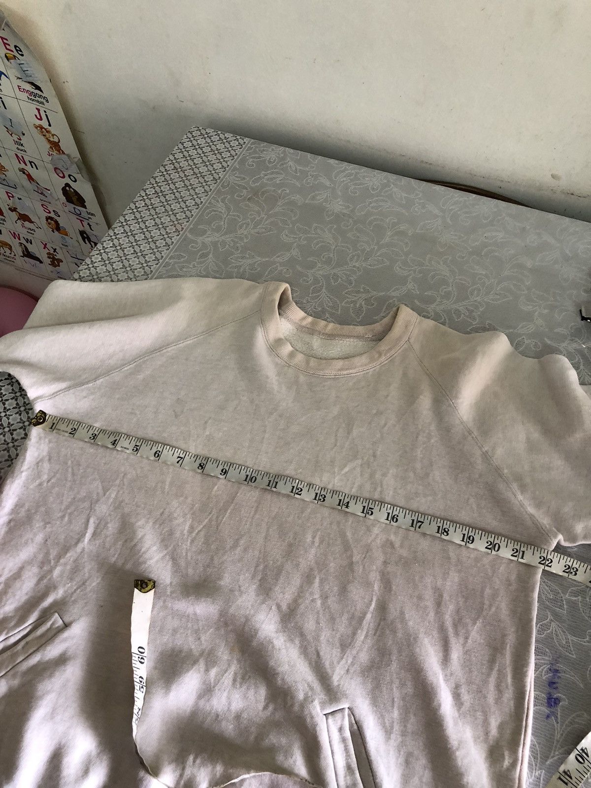Issey Miyake Vintage 90s Issey Miyake IS Big Logo Distressed Crewneck Size M / US 6-8 / IT 42-44 - 19 Thumbnail